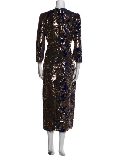 Rachel Zoe Printed Long Dress