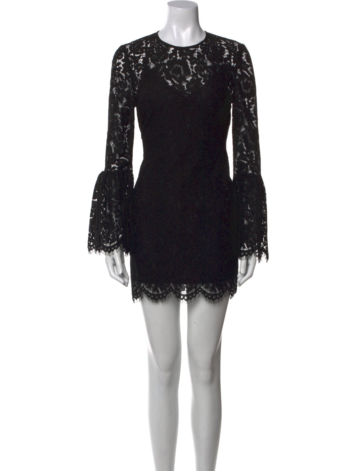 Rachel Zoe Crew Neck Mini Dress