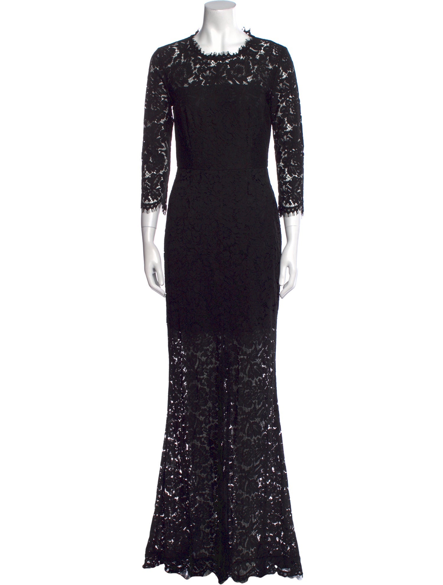 Rachel Zoe Lace Pattern Long Dress w/ Tags