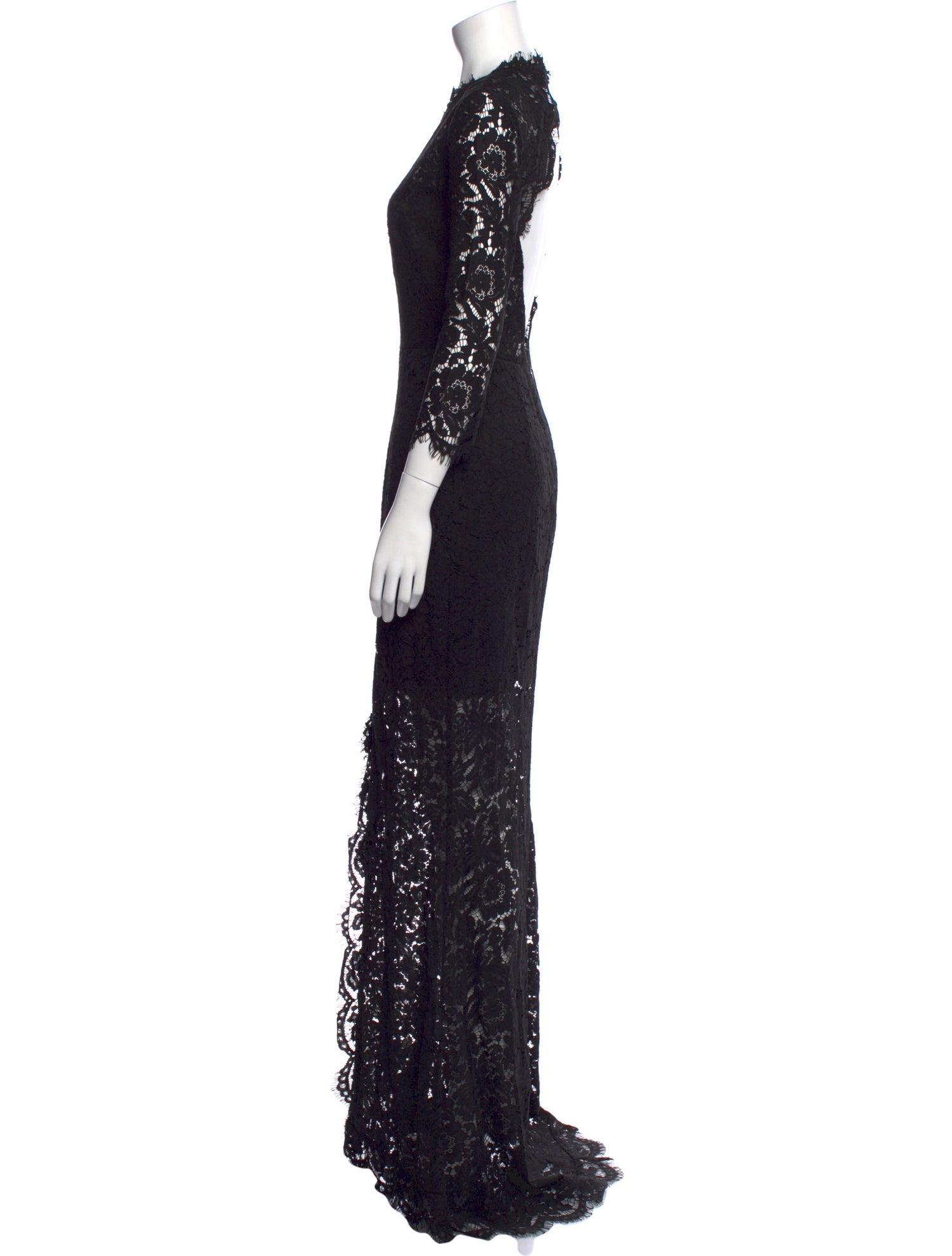 Rachel Zoe Lace Pattern Long Dress w/ Tags