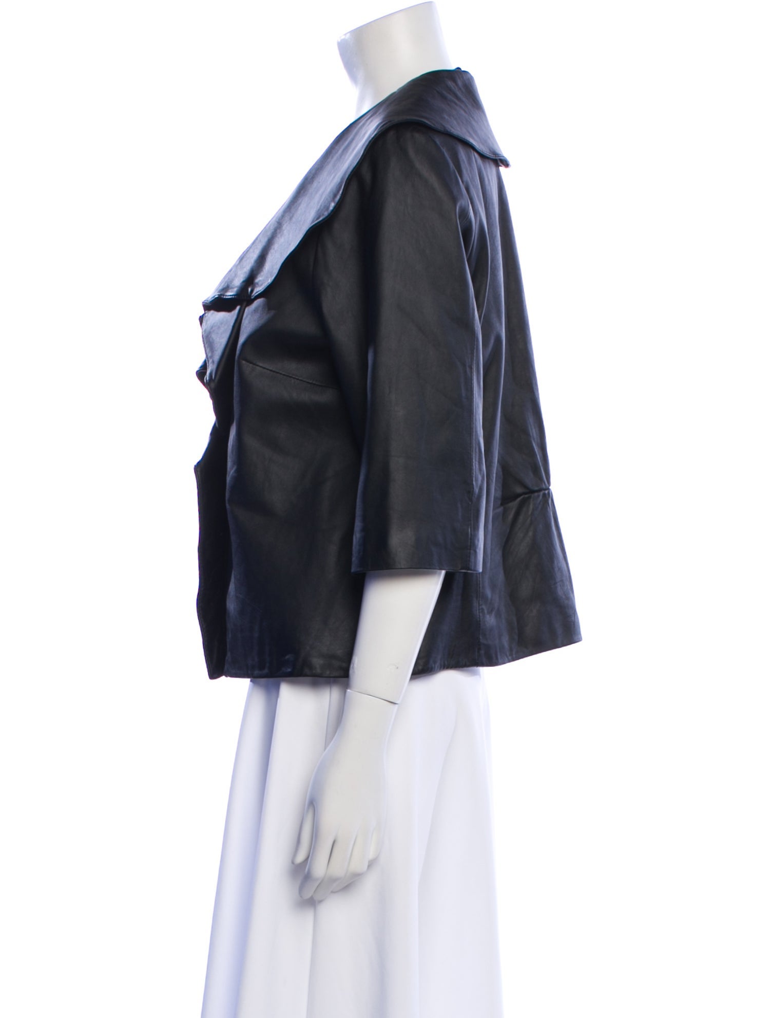 Rachel Zoe Leather Evening Jacket