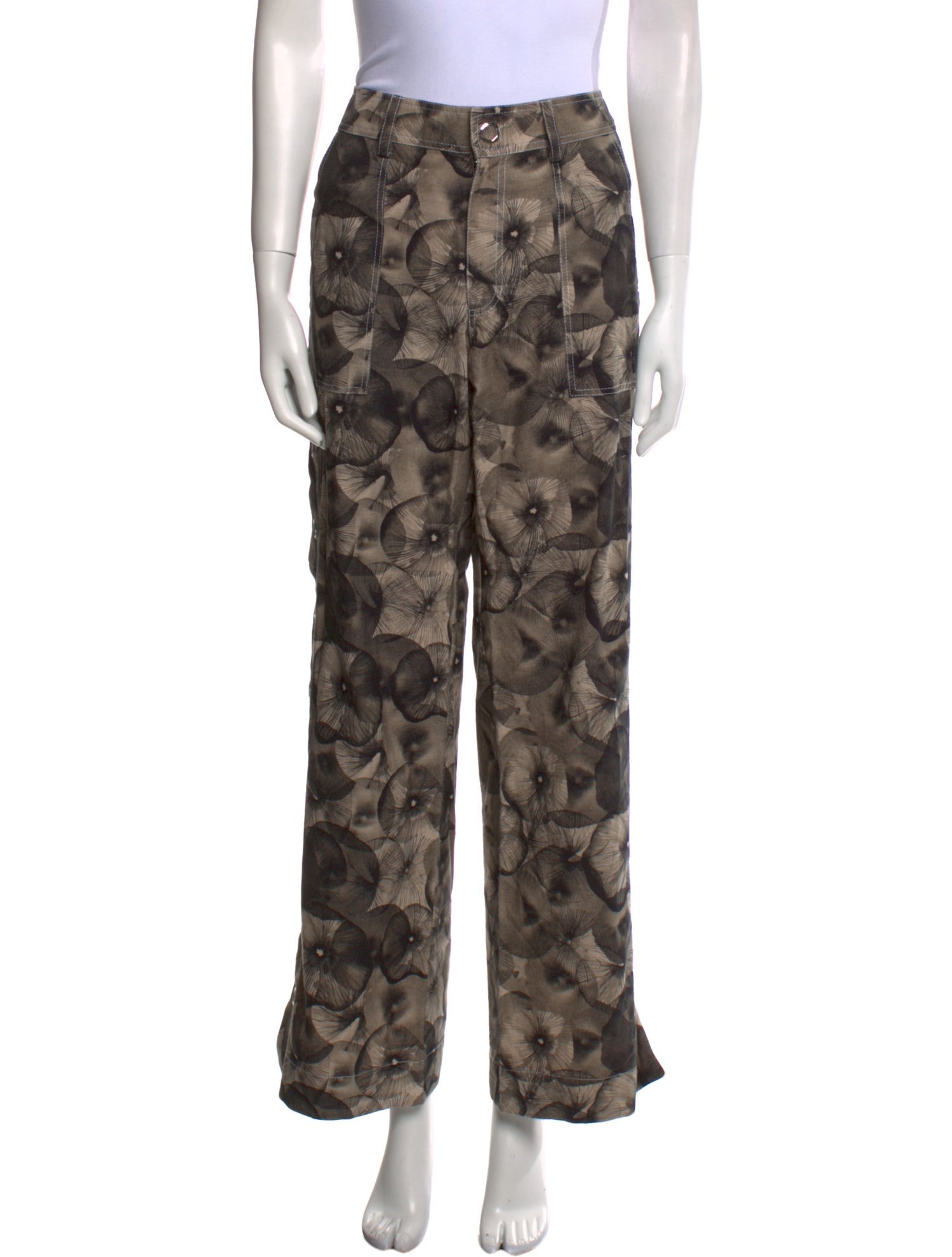 Rangel Floral Print Wide Leg Pants w/ Tags