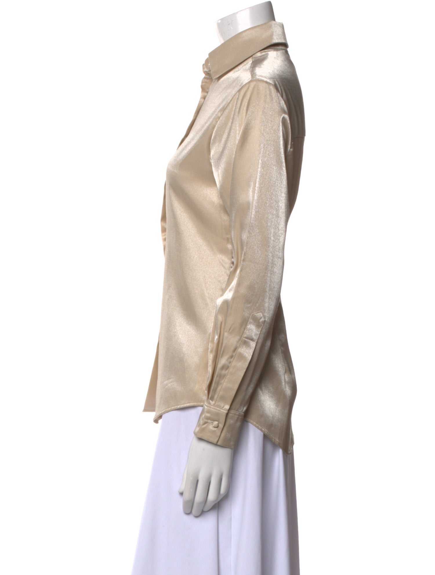 Rangel Long Sleeve Button-Up Top