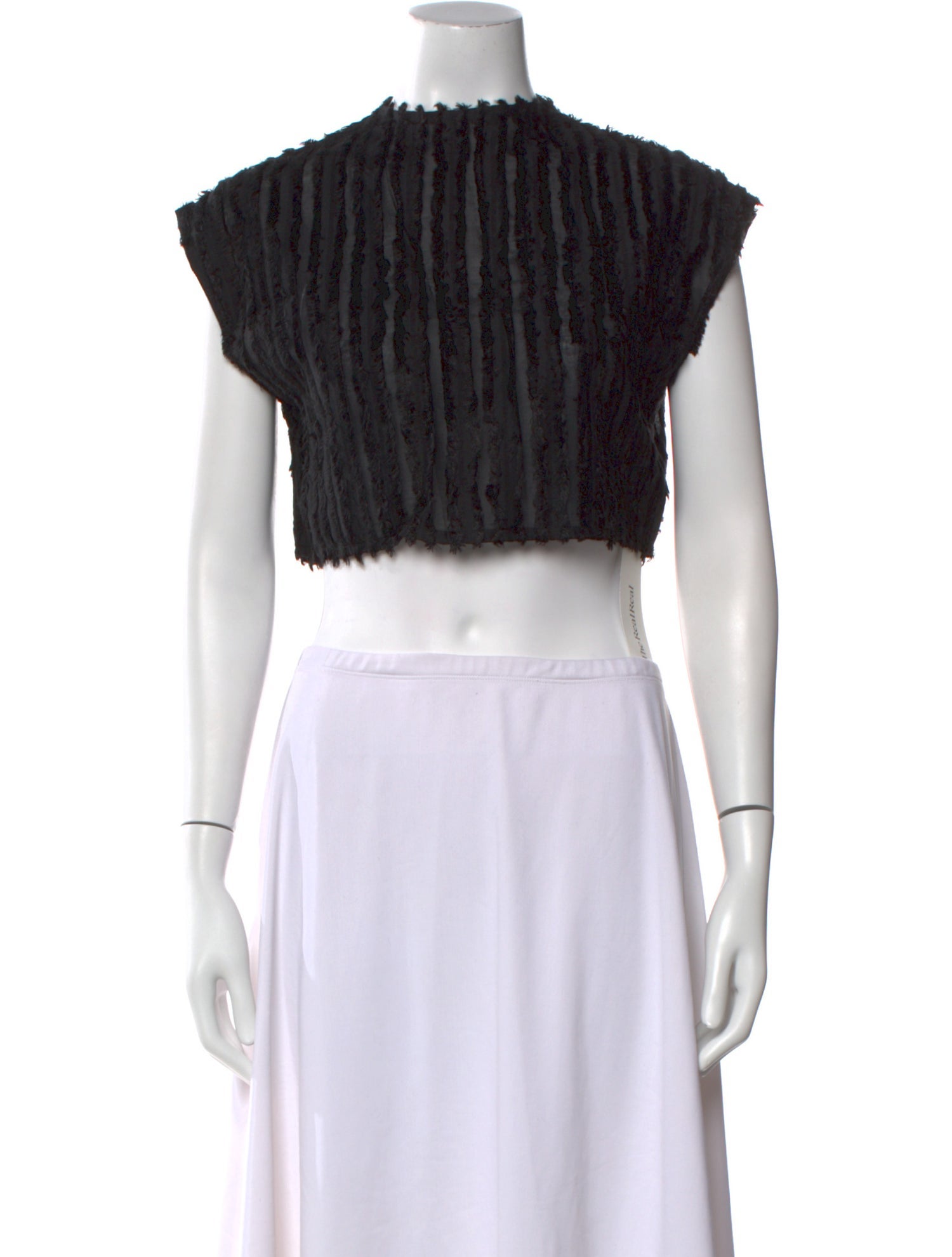 Rangel Virgin Wool Crew Neck Crop Top w/ Tags