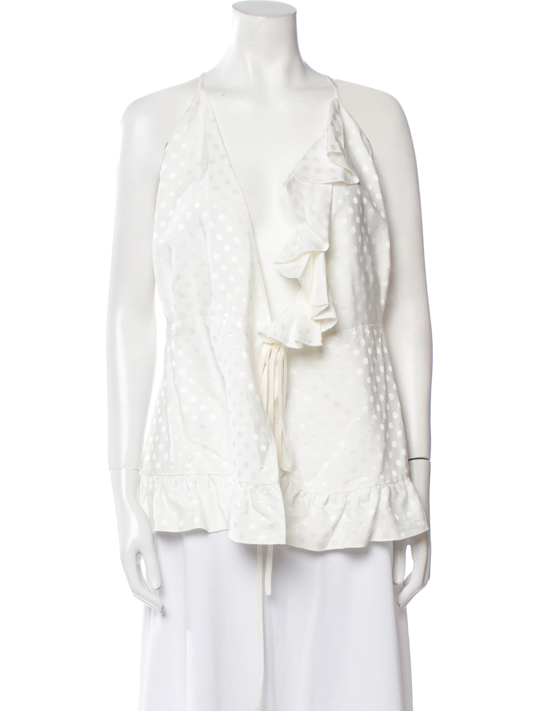 RACIL Plunge Neckline Sleeveless Blouse w/ Tags