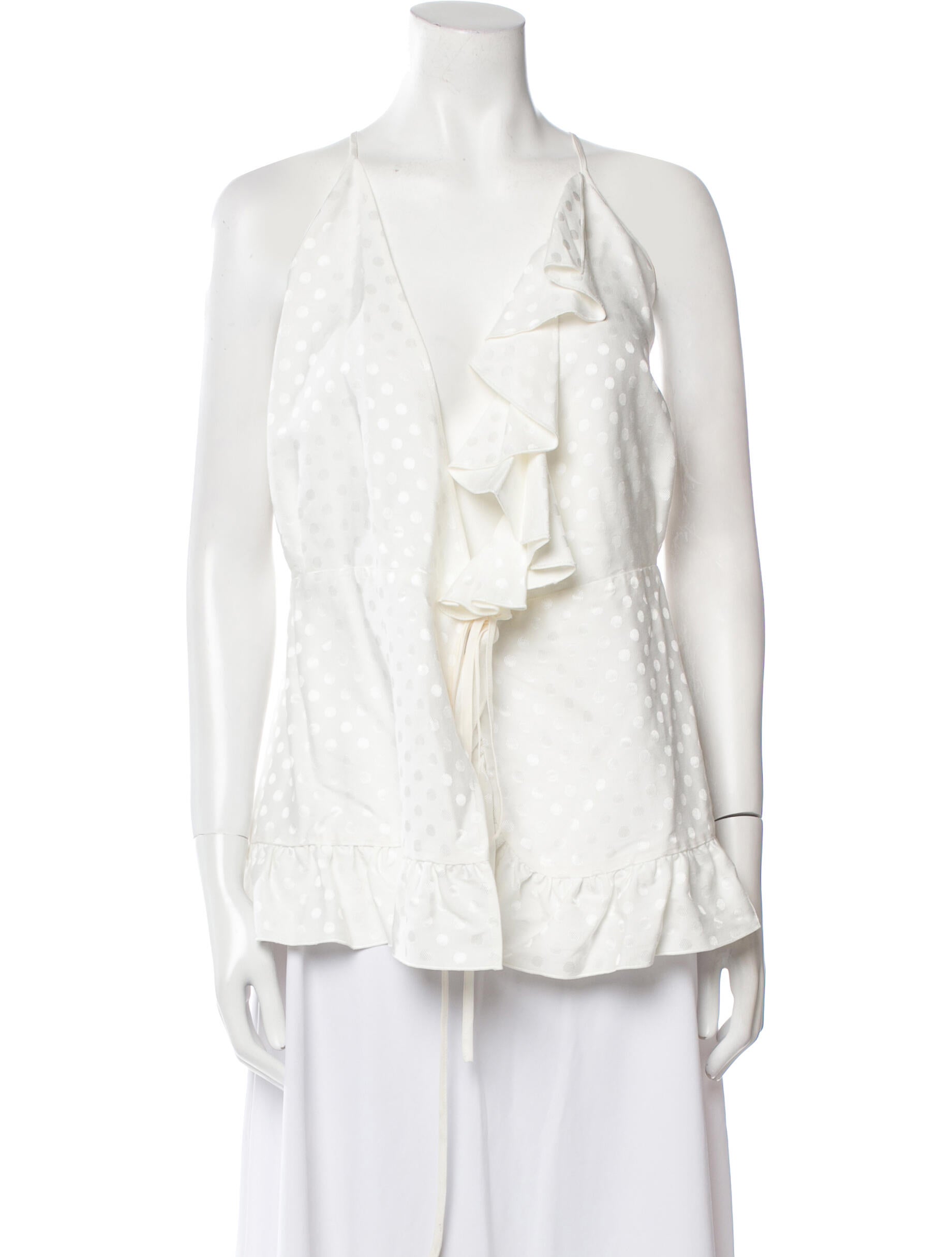 RACIL Plunge Neckline Sleeveless Blouse w/ Tags