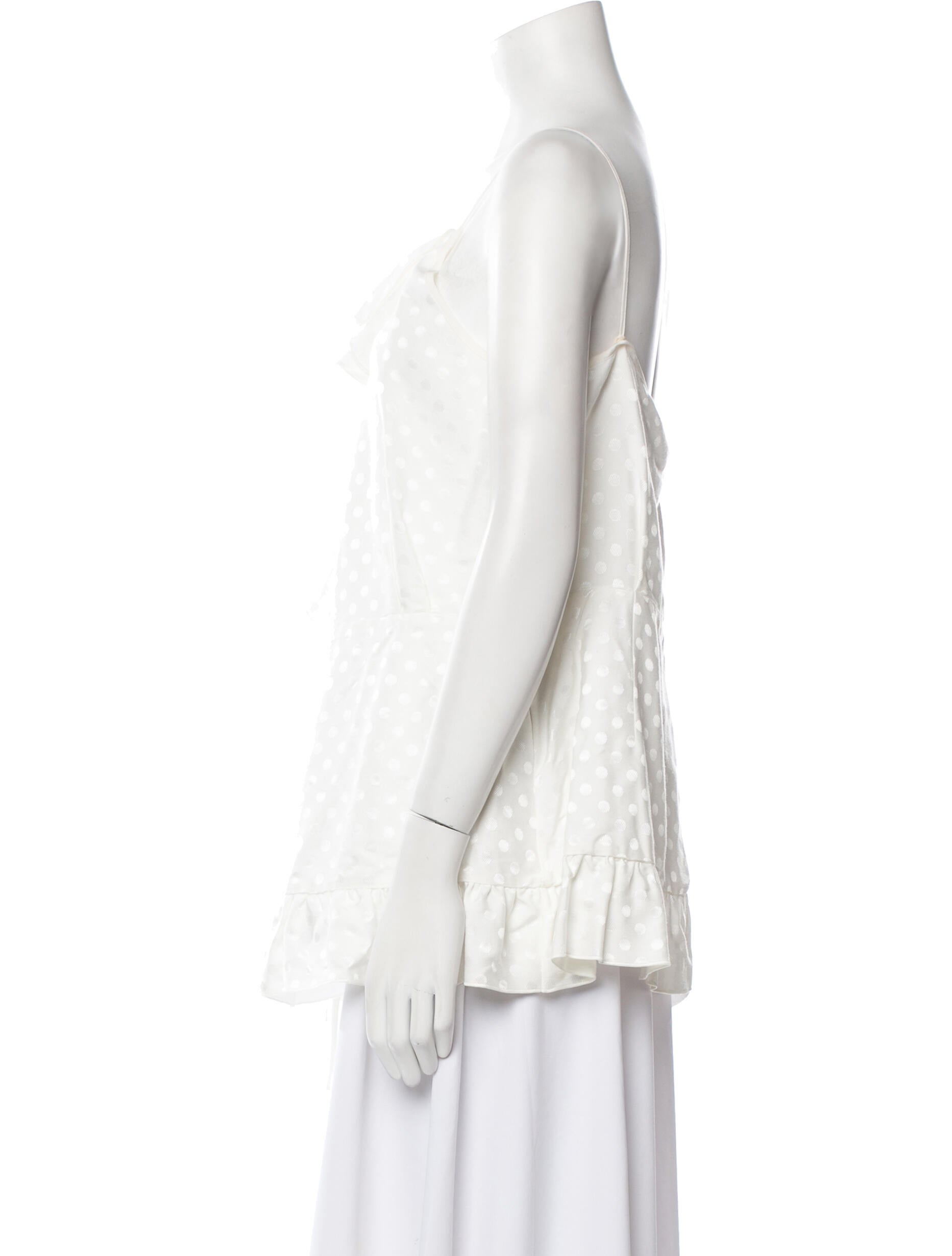 RACIL Plunge Neckline Sleeveless Blouse w/ Tags