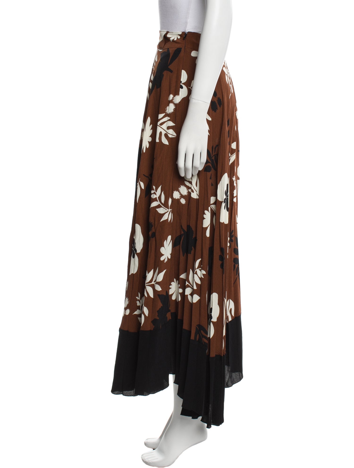 RACIL Floral Print Midi Length Skirt w/ Tags