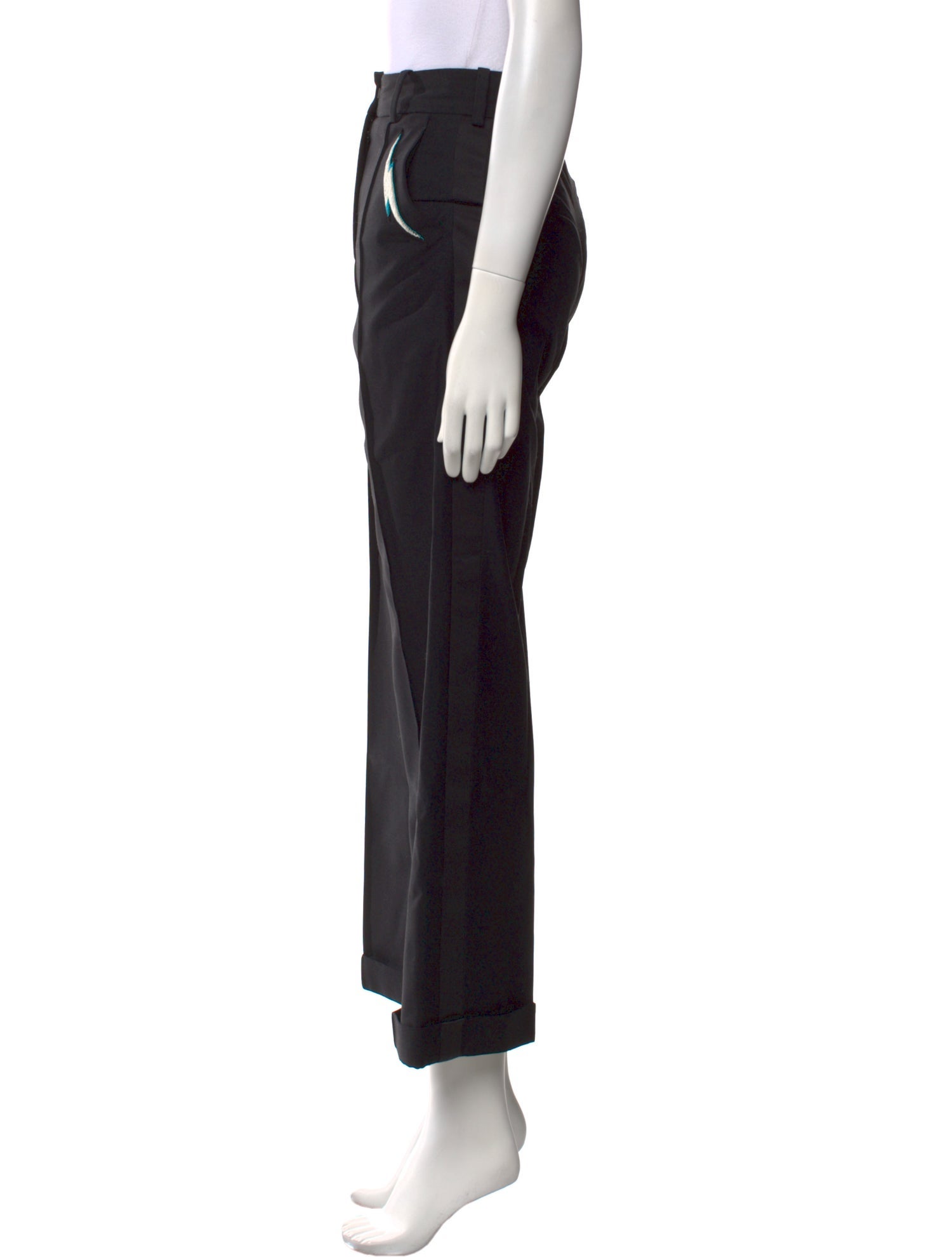 RACIL Wool Wide Leg Pants