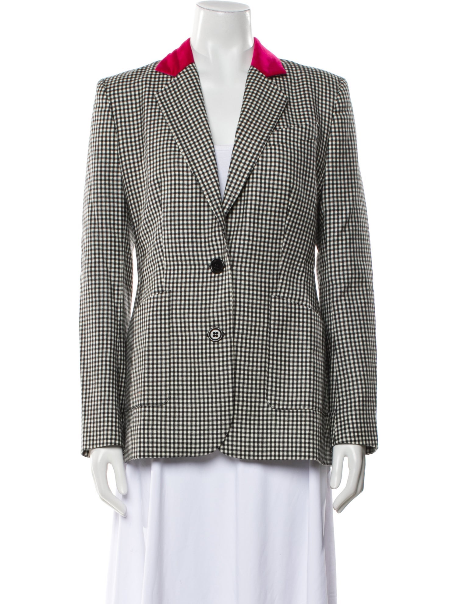 RACIL Plaid Print Blazer