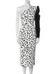 RACIL Polka Dot Print Midi Length Dress