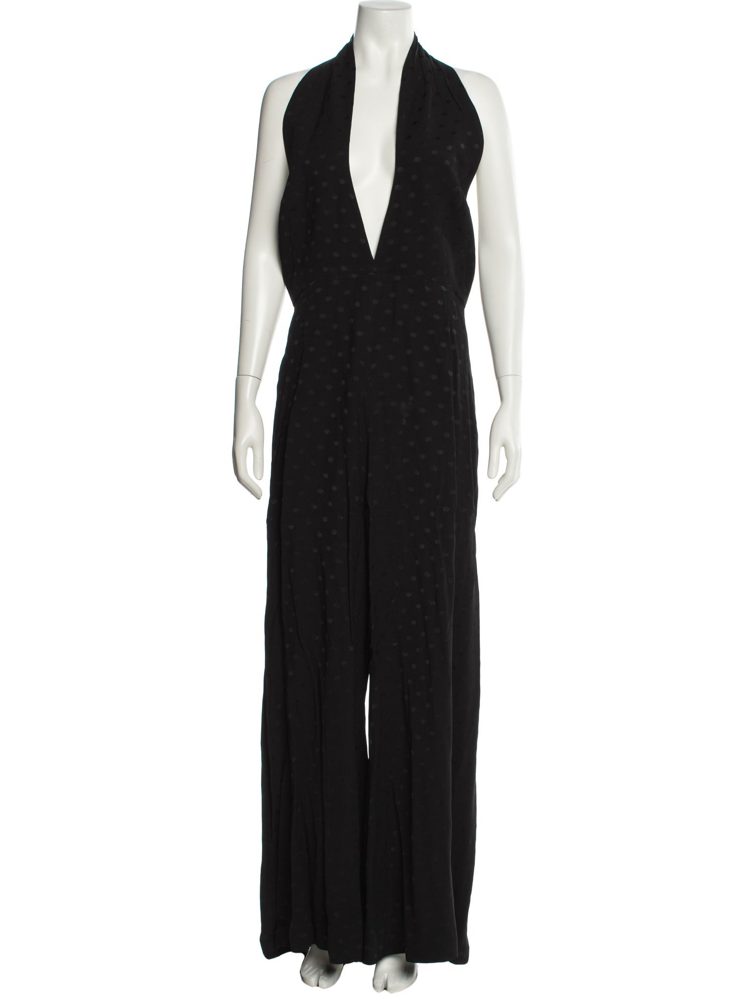 RACIL Silk Halterneck Jumpsuit