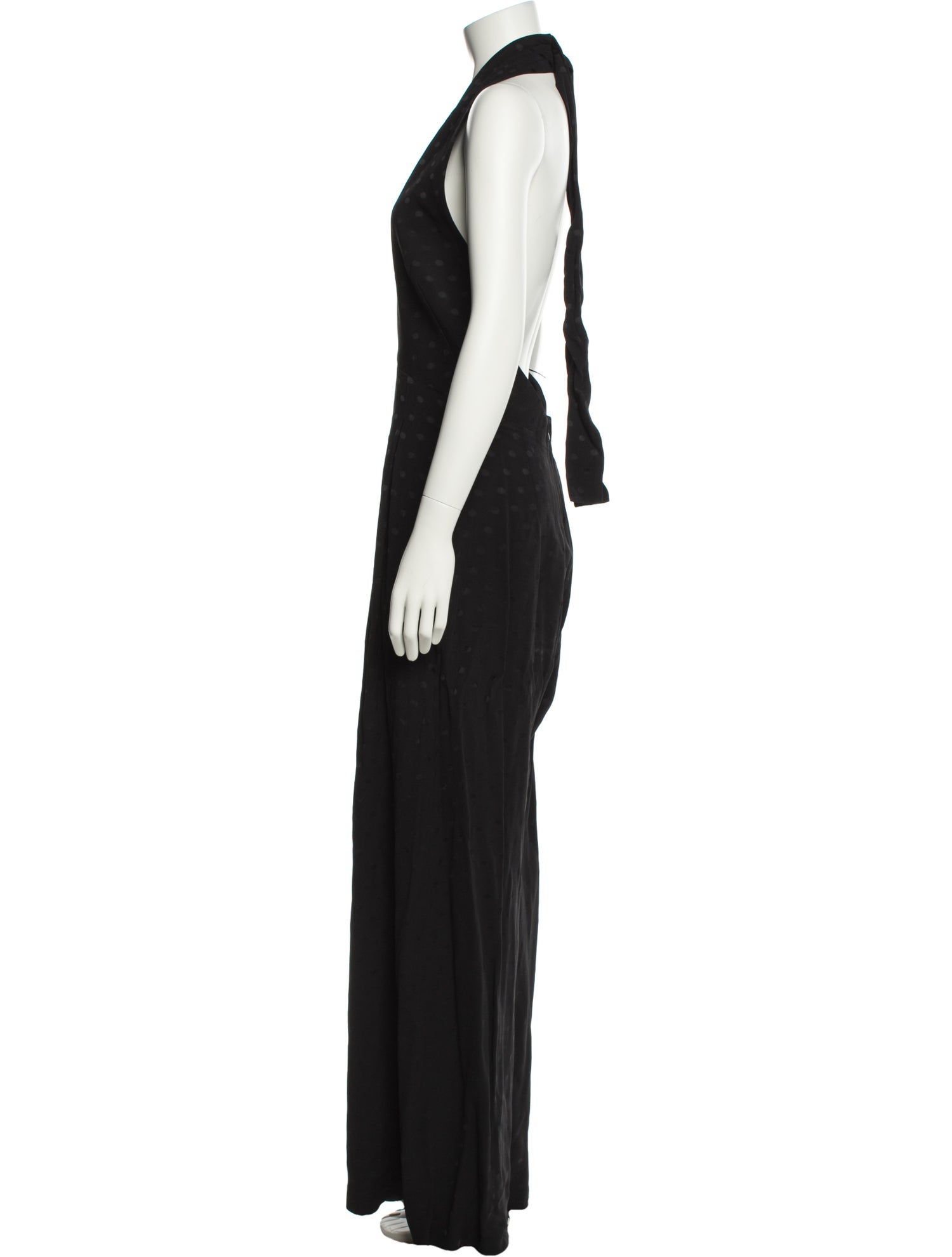RACIL Silk Halterneck Jumpsuit