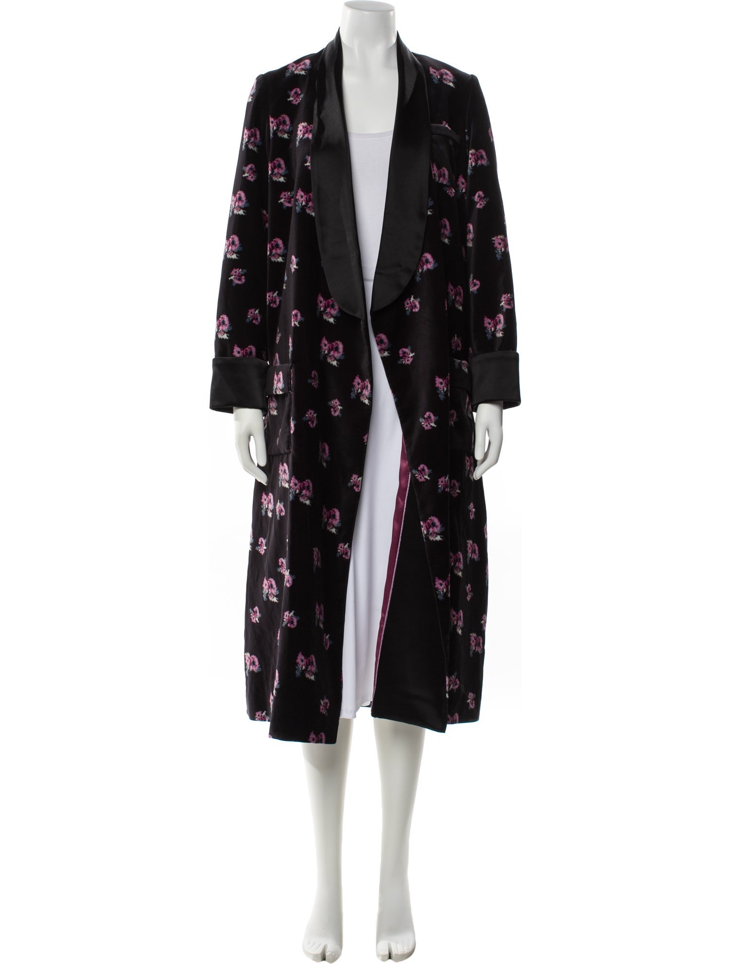 RACIL Floral Print Coat