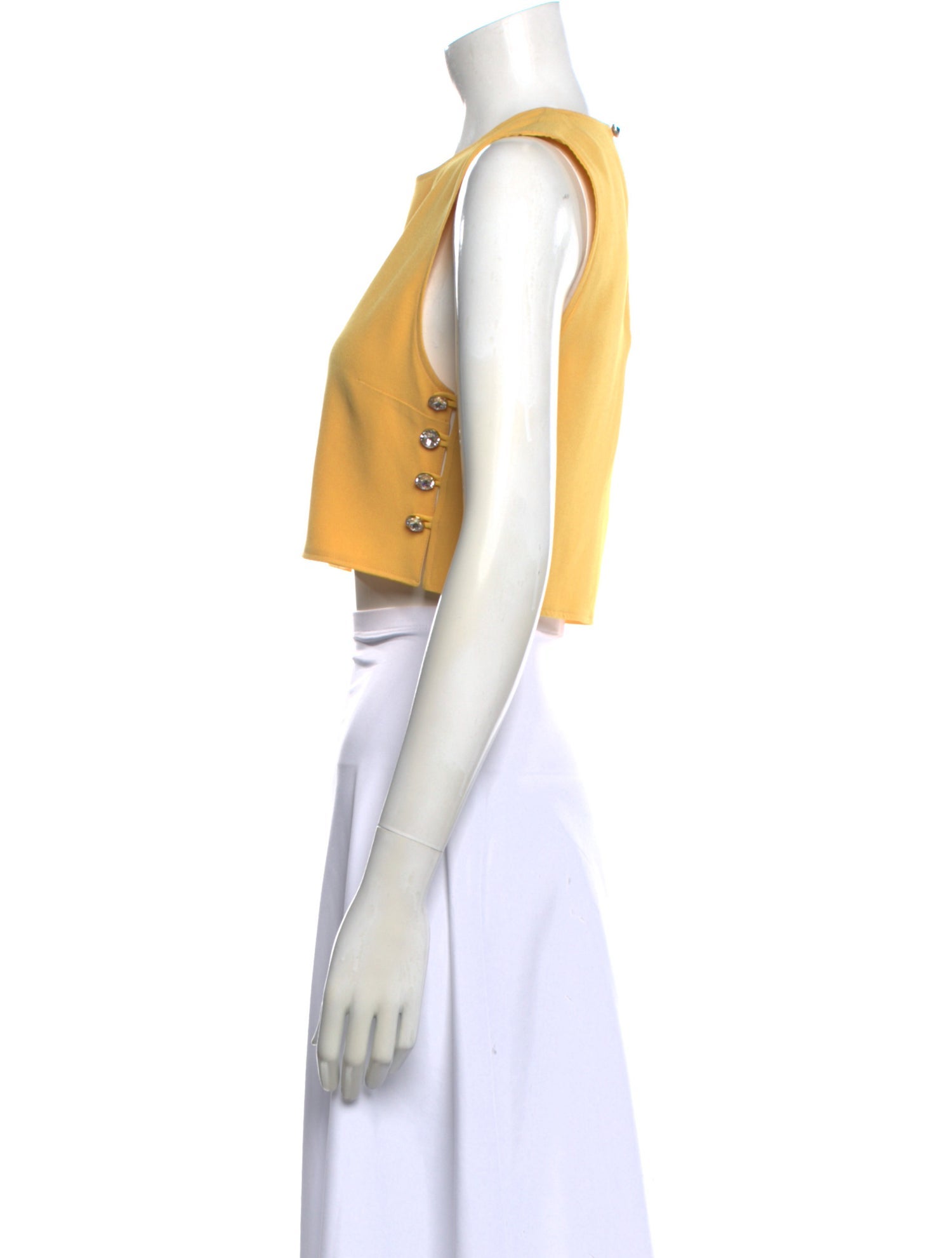 RACIL Crew Neck Sleeveless Crop Top
