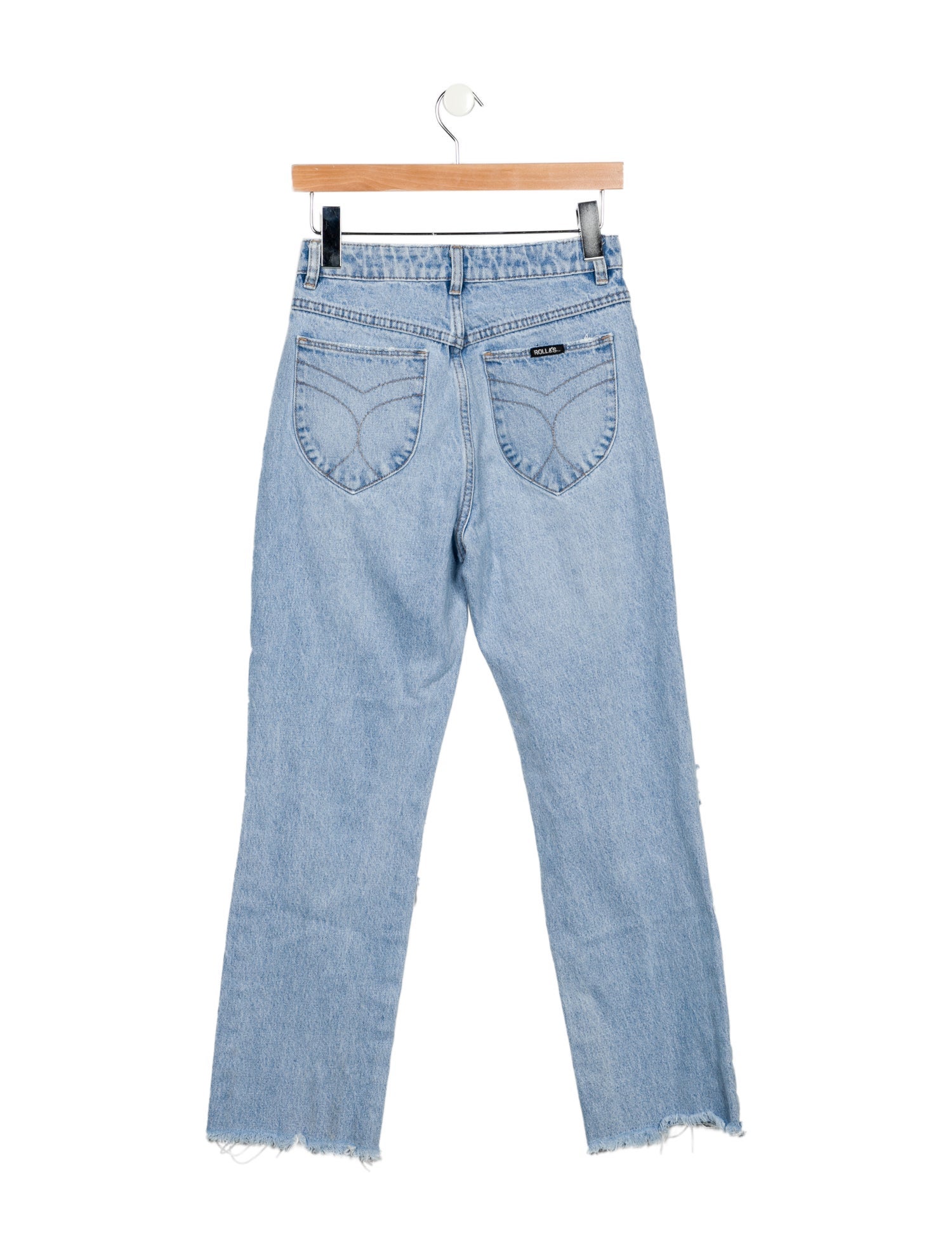 Rolla's High-Rise Straight Leg Jeans
