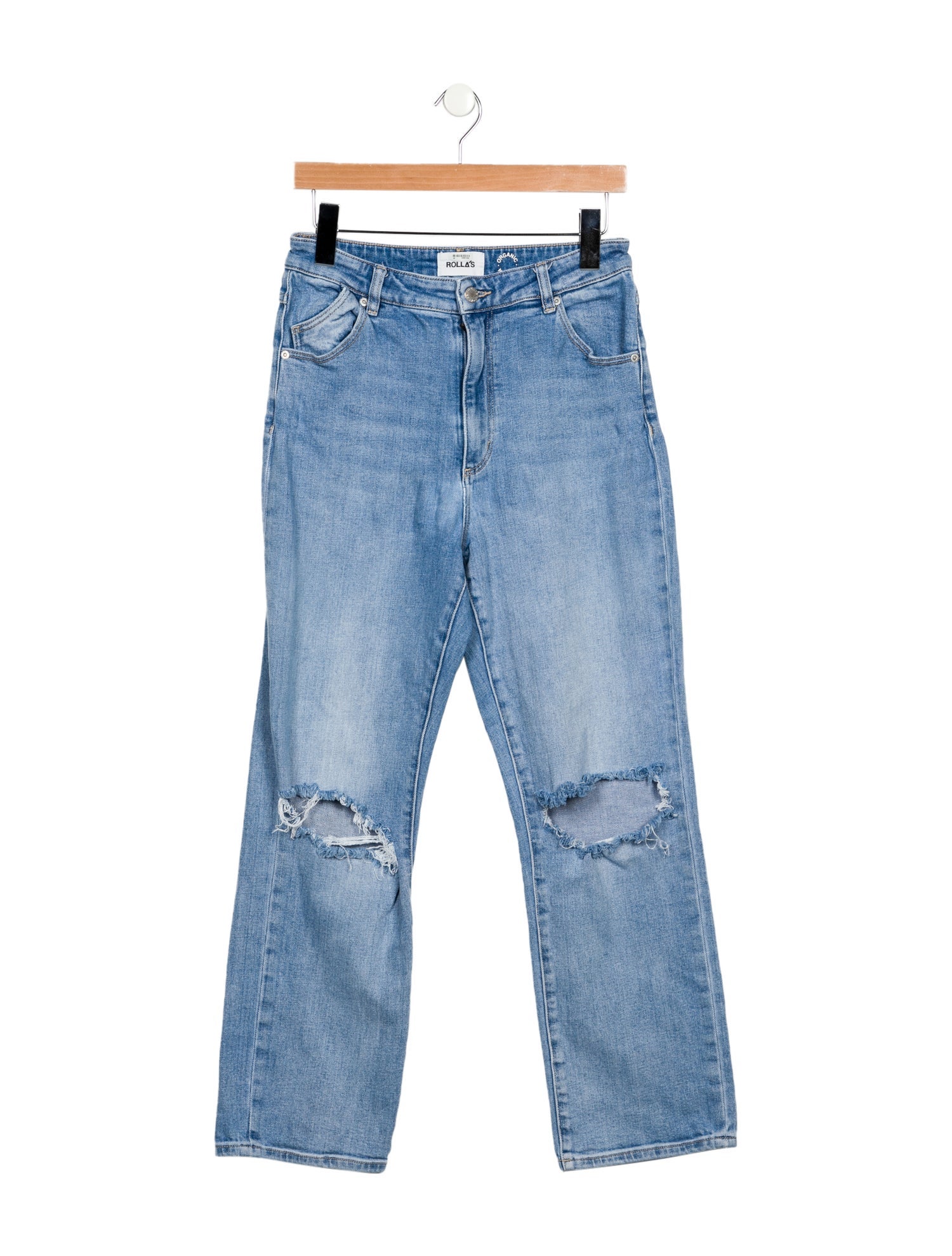 Rolla's High-Rise Straight Leg Jeans