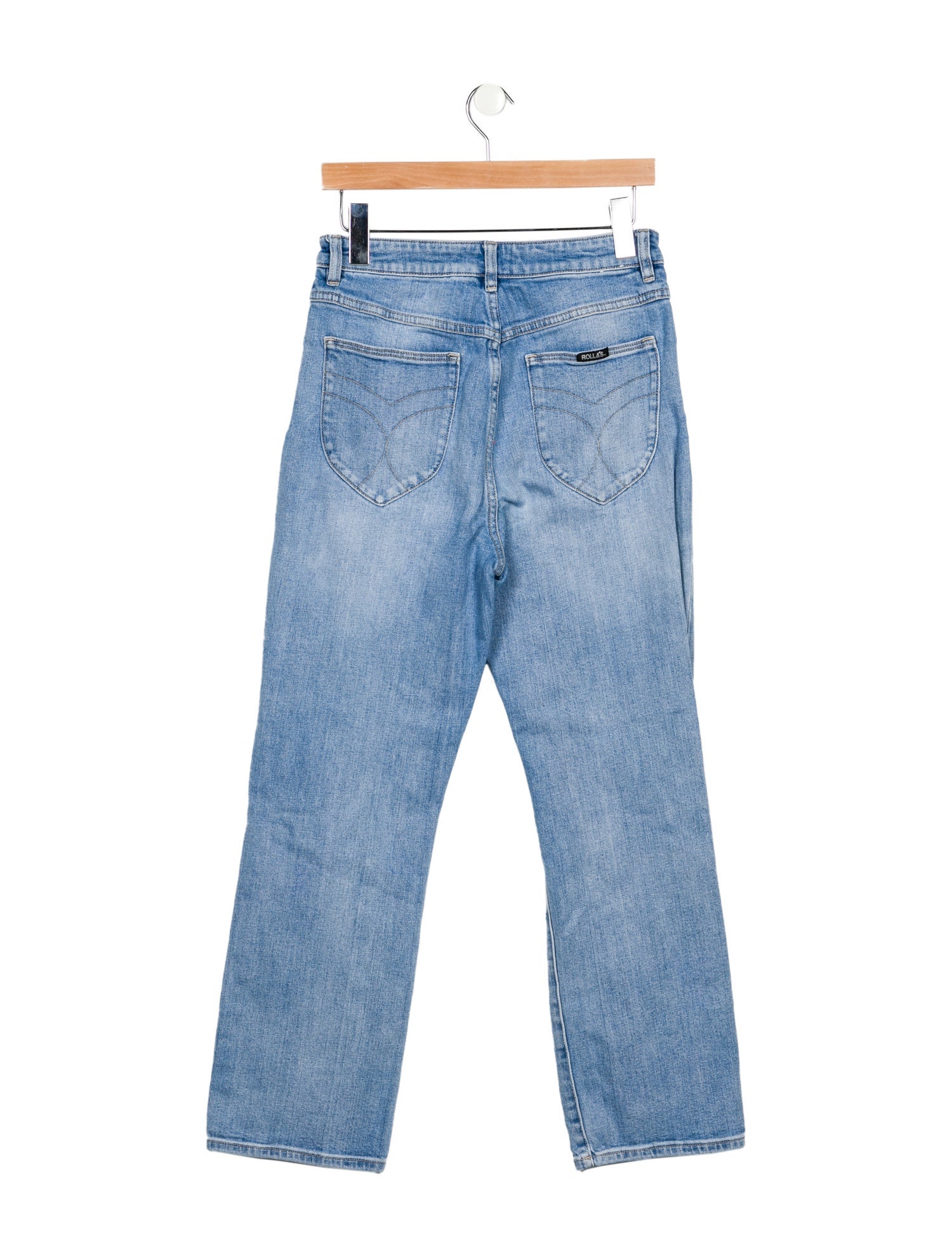 Rolla's High-Rise Straight Leg Jeans