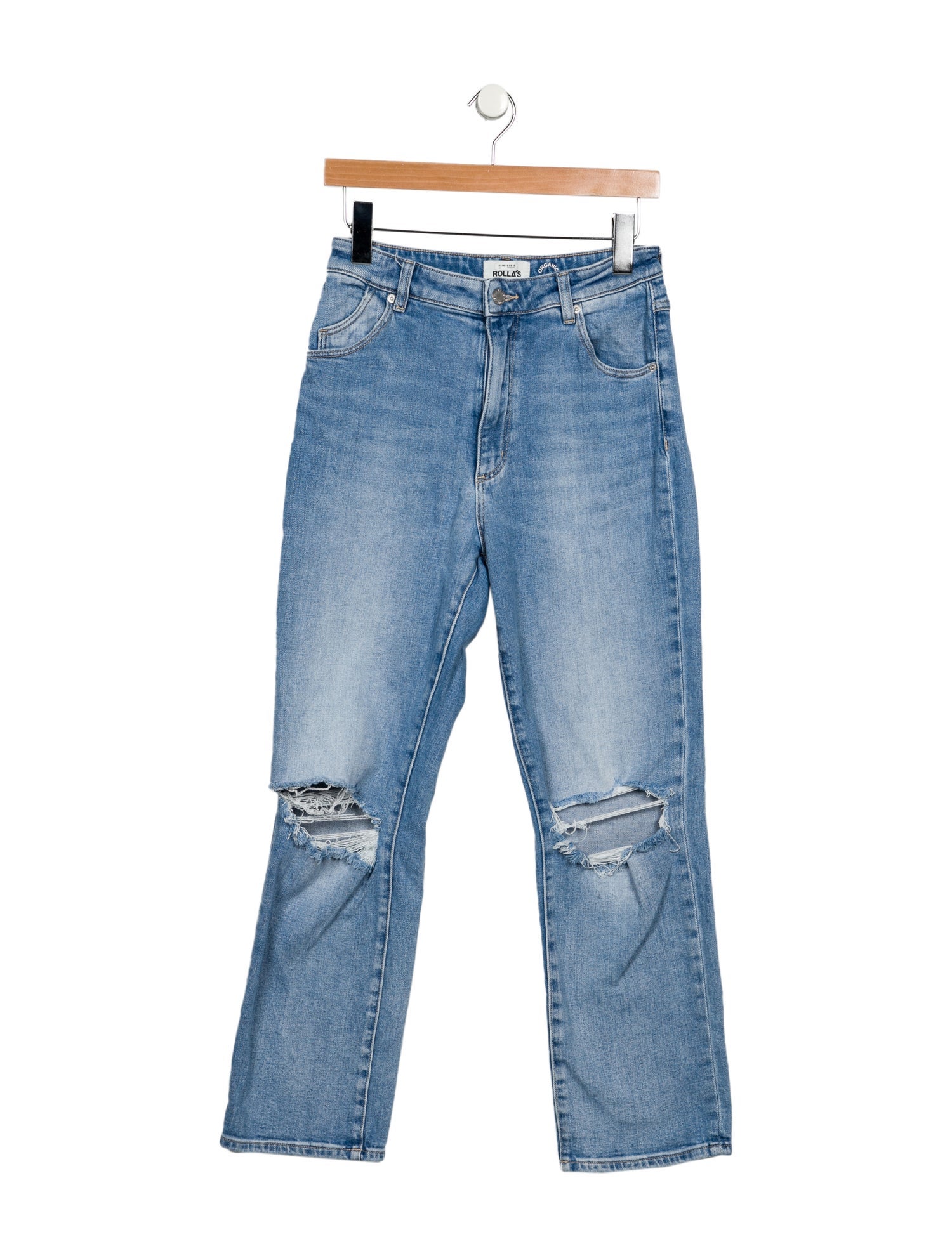Rolla's High-Rise Straight Leg Jeans