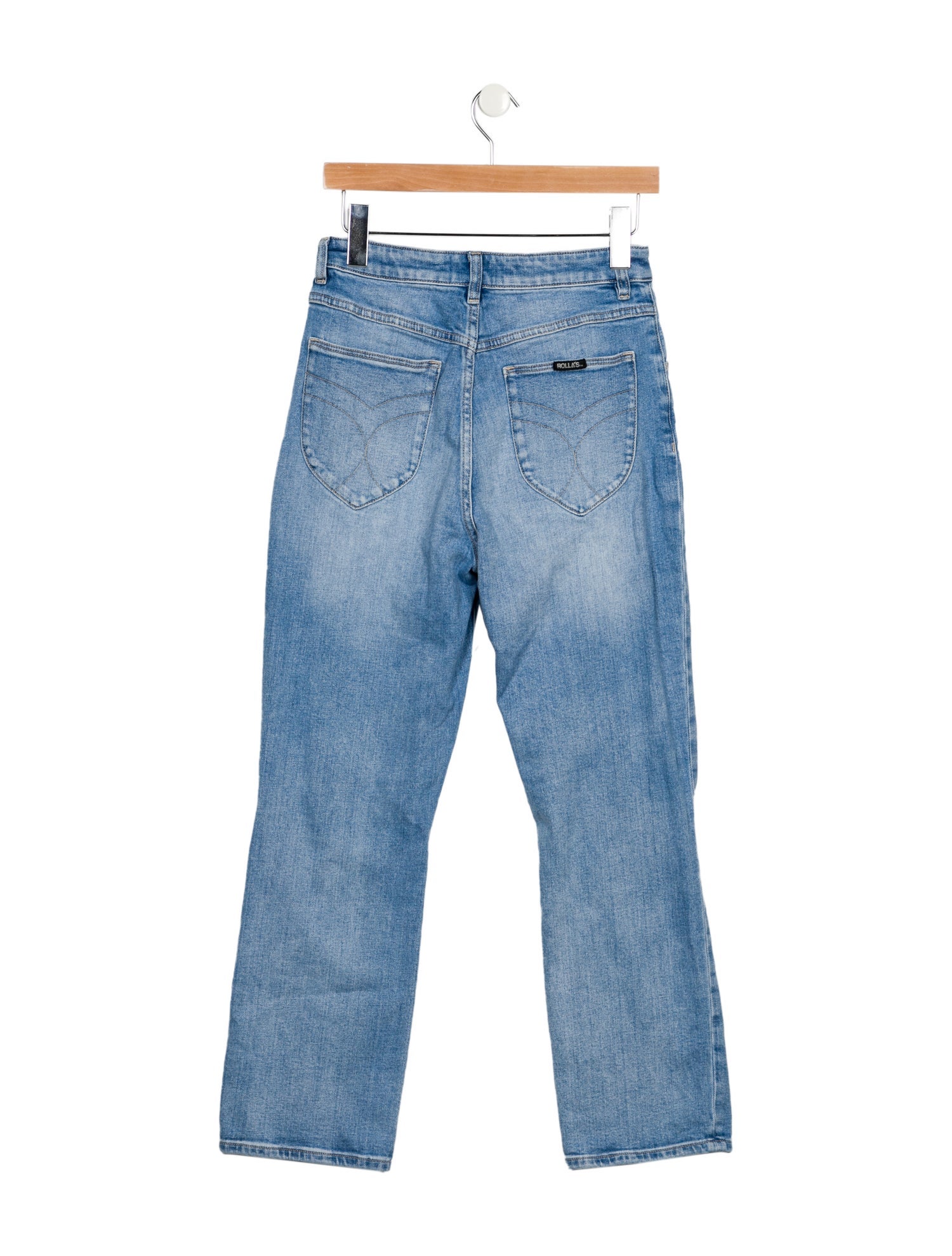 Rolla's High-Rise Straight Leg Jeans