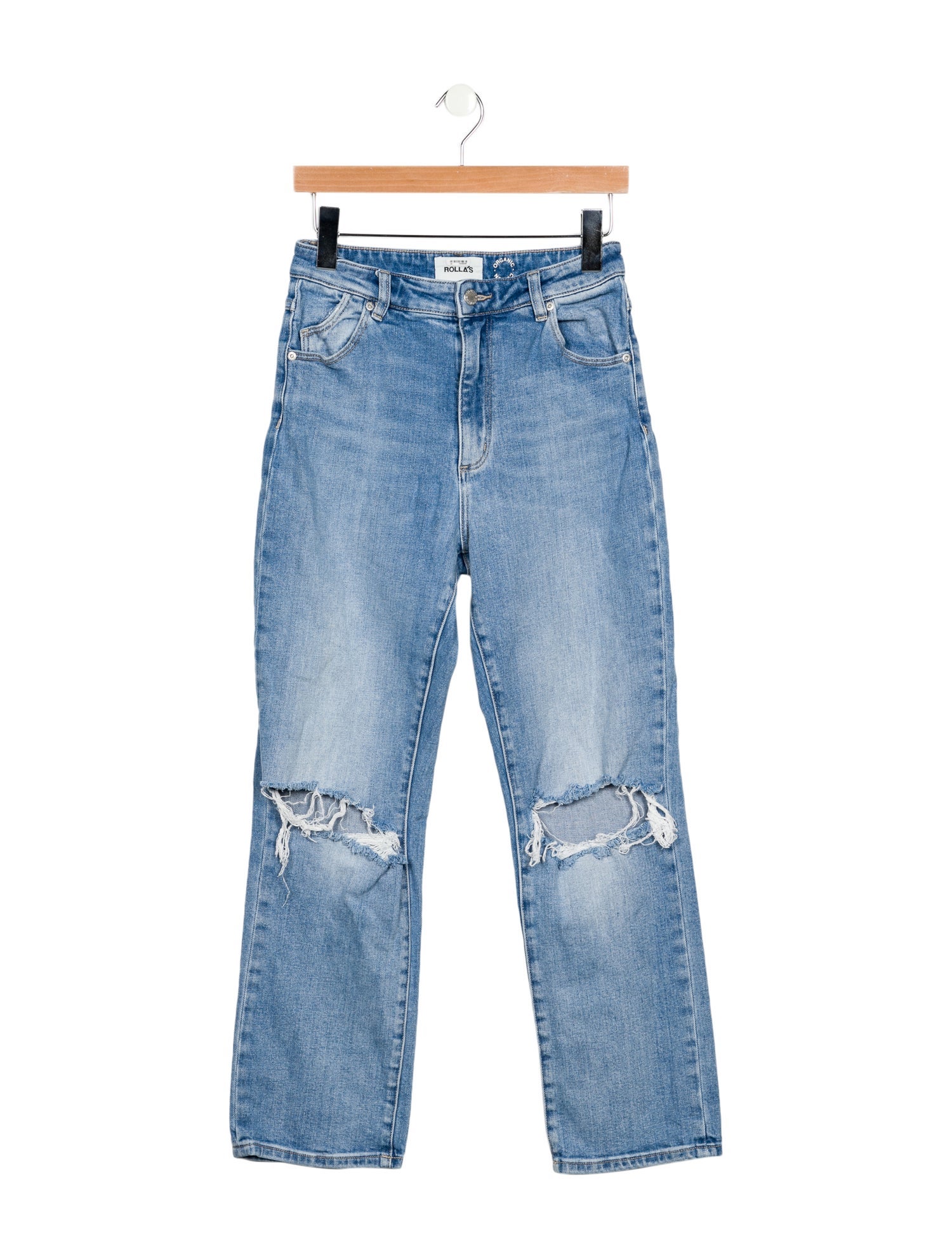 Rolla's High-Rise Straight Leg Jeans