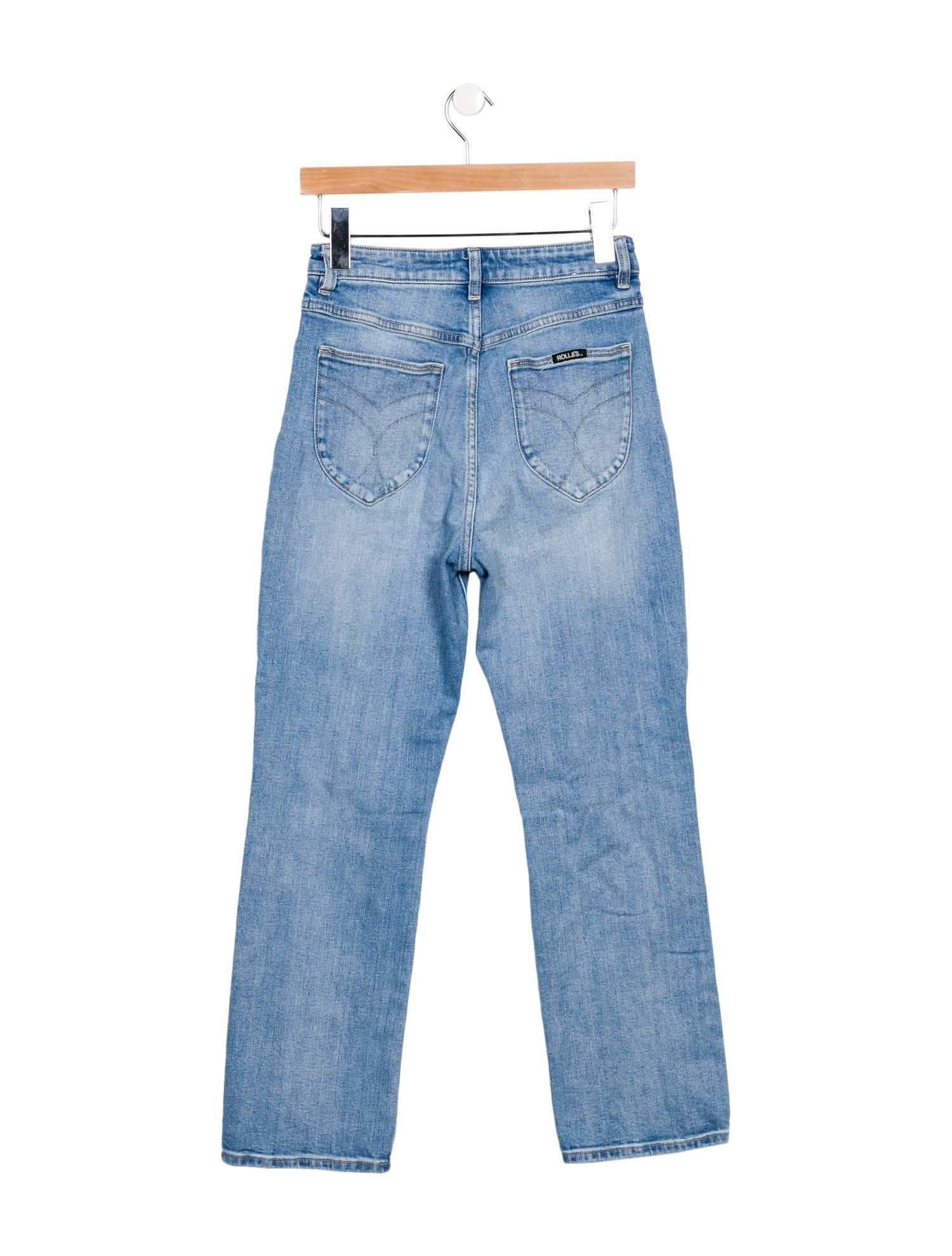 Rolla's High-Rise Straight Leg Jeans