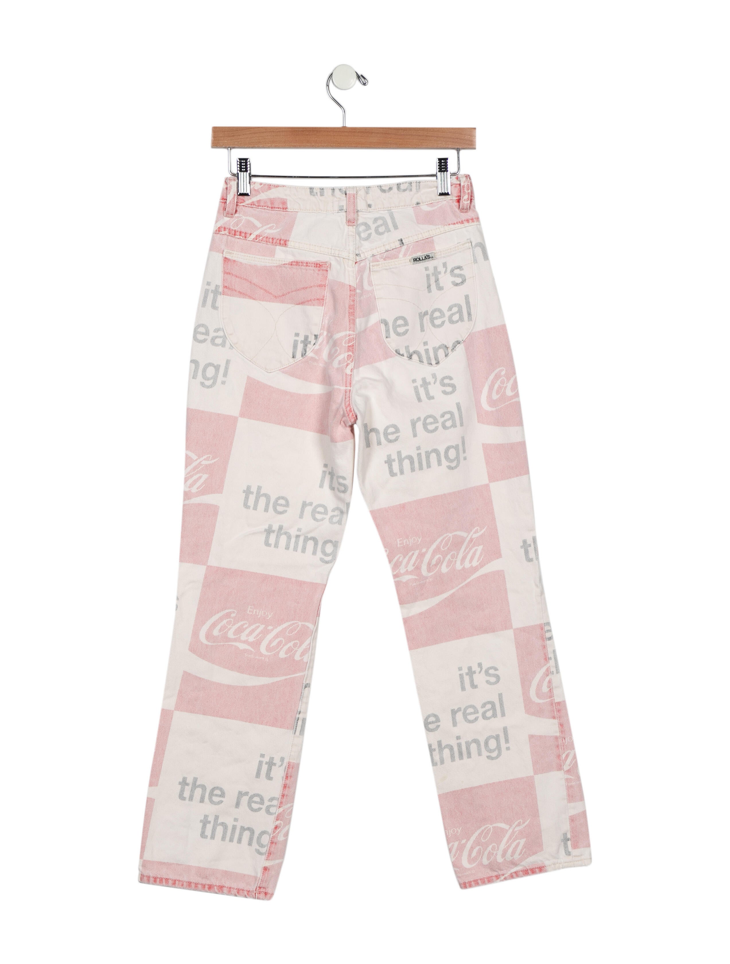 Rolla's Mid-Rise Straight Leg Jeans