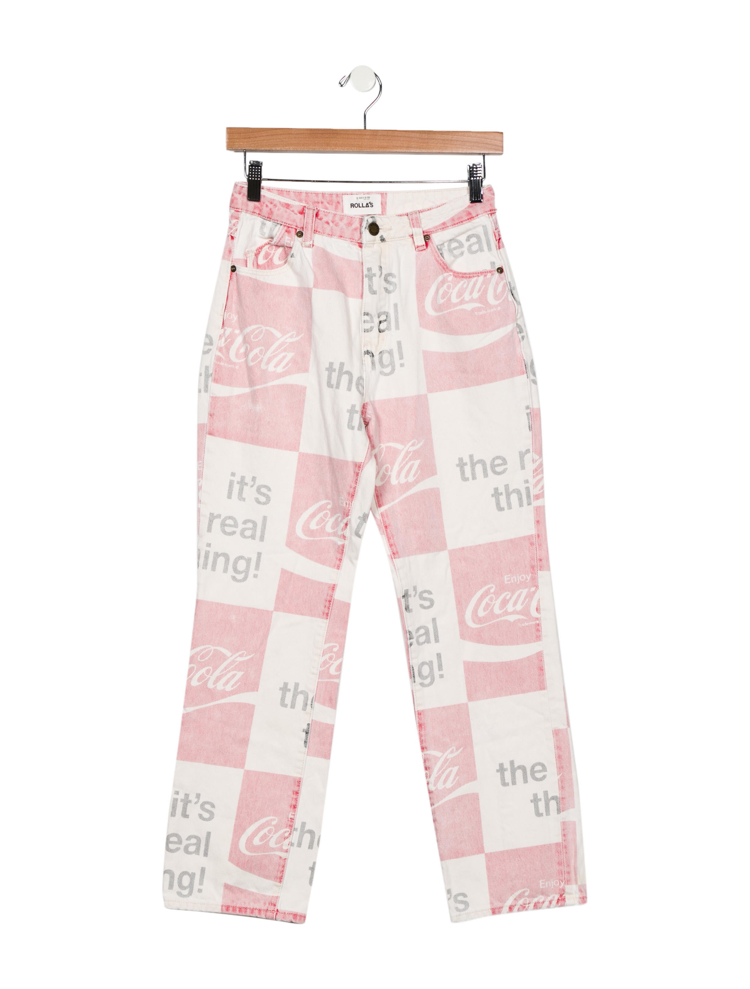 Rolla's Mid-Rise Straight Leg Jeans