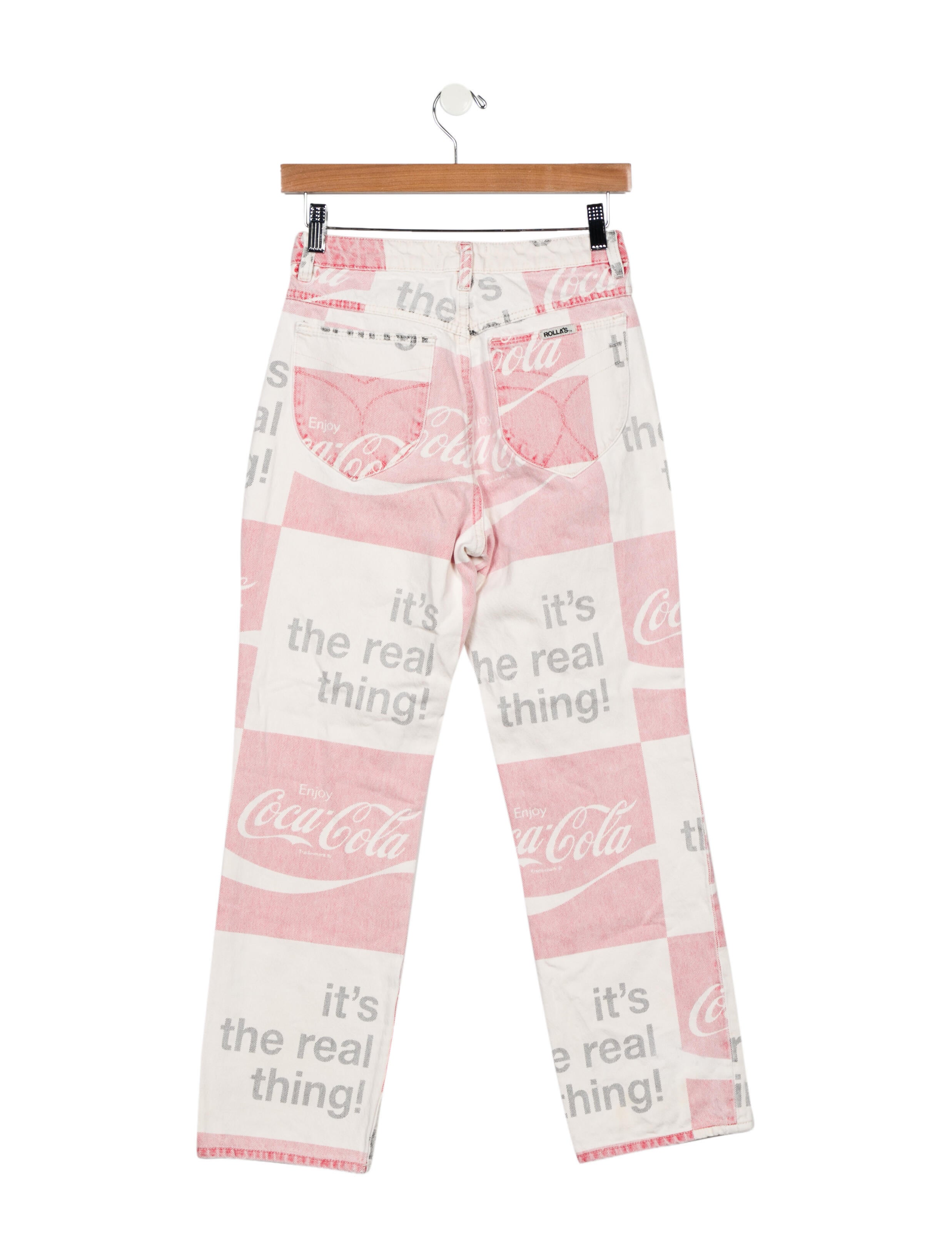 Rolla's Mid-Rise Straight Leg Jeans