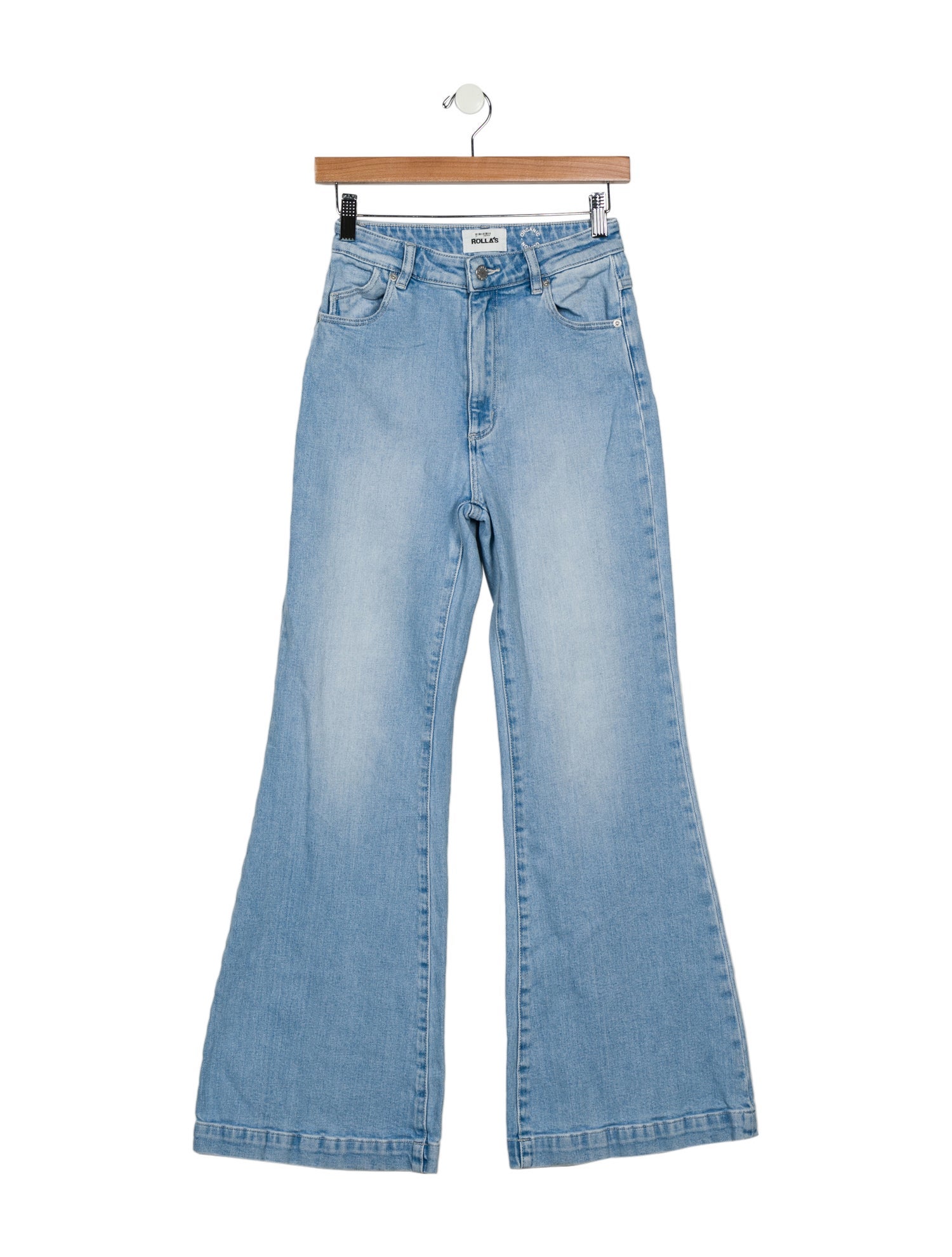 Rolla's Mid-Rise Wide Leg Jeans