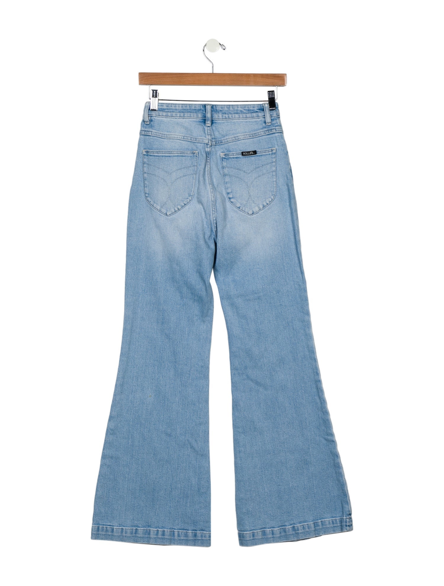 Rolla's Mid-Rise Wide Leg Jeans