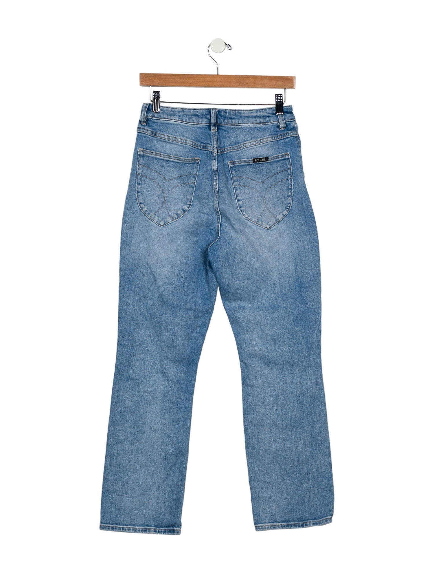 Rolla's High-Rise Straight Leg Jeans