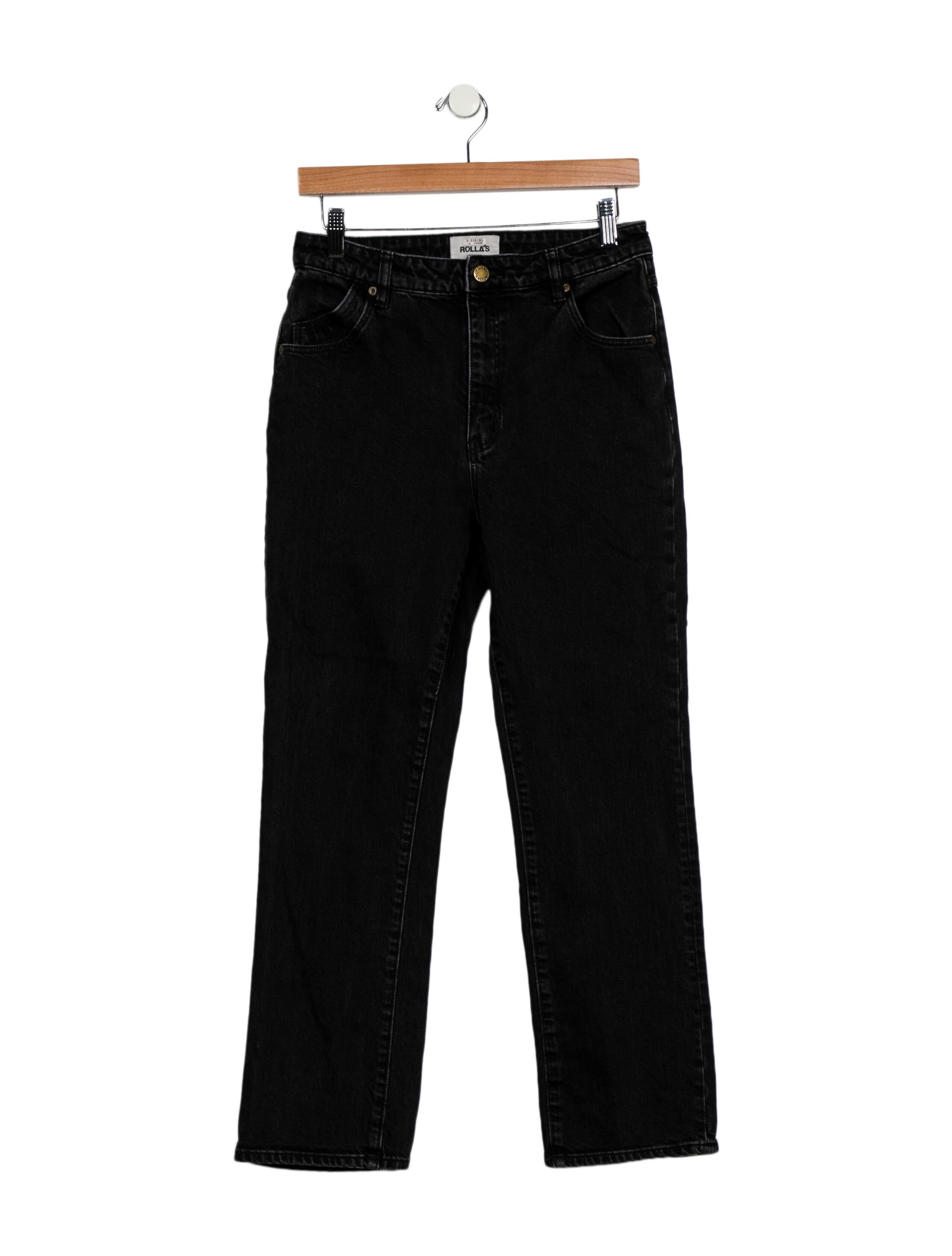 Rolla's Mid-Rise Straight Leg Jeans