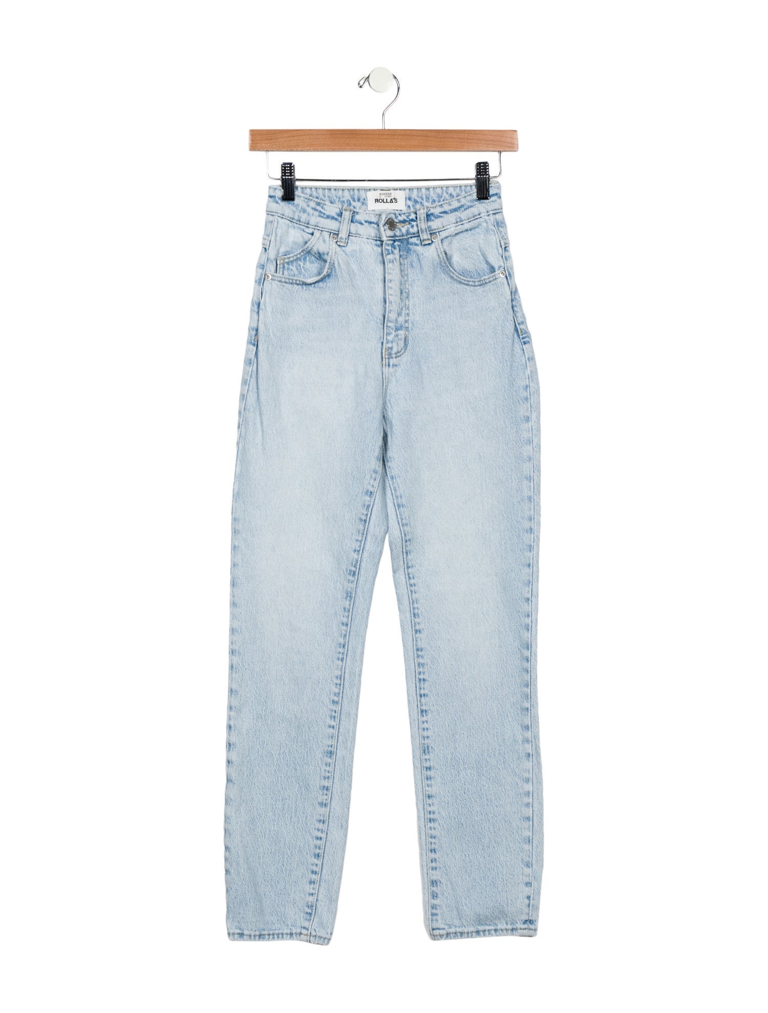 Rolla's Mid-Rise Straight Leg Jeans