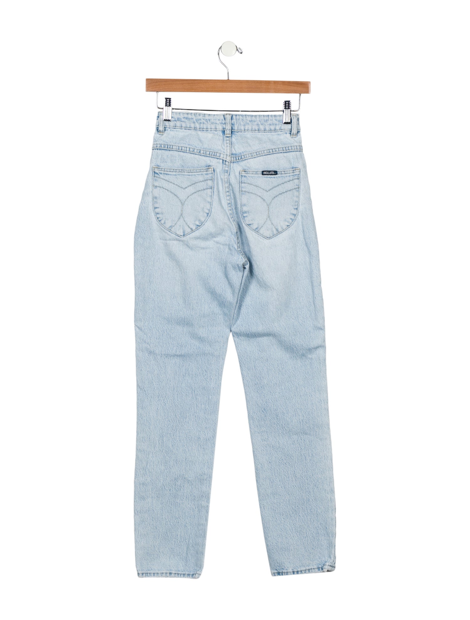 Rolla's Mid-Rise Straight Leg Jeans