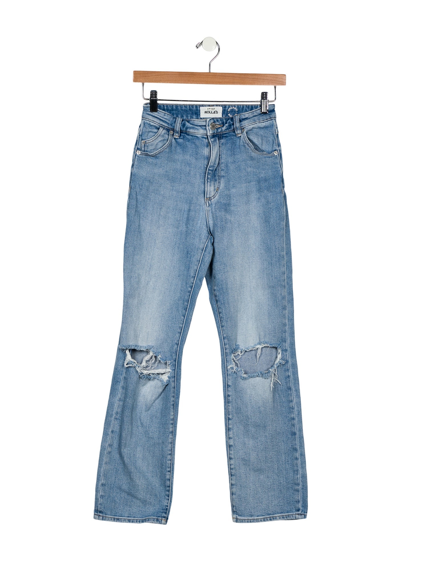 Rolla's High-Rise Straight Leg Jeans
