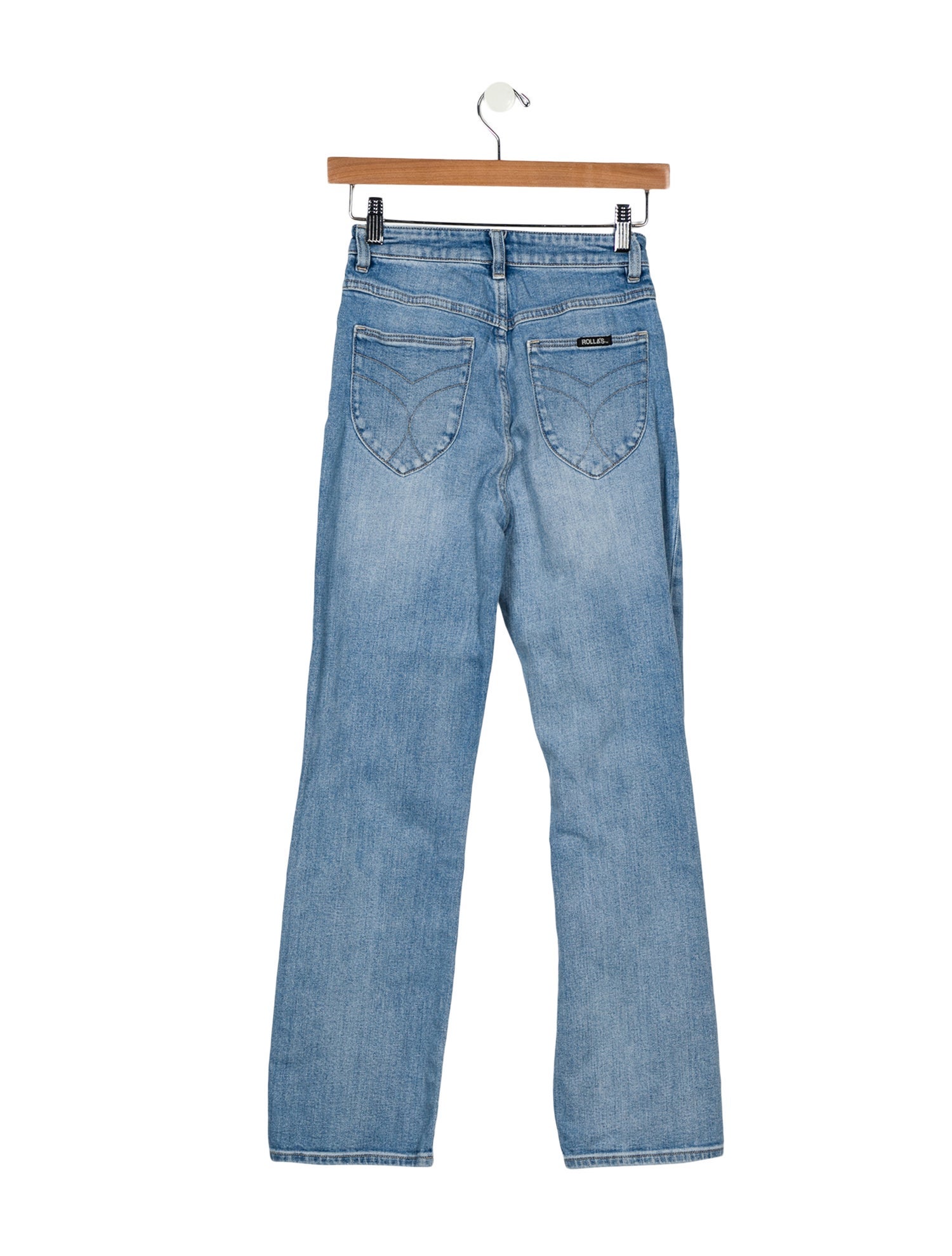 Rolla's High-Rise Straight Leg Jeans