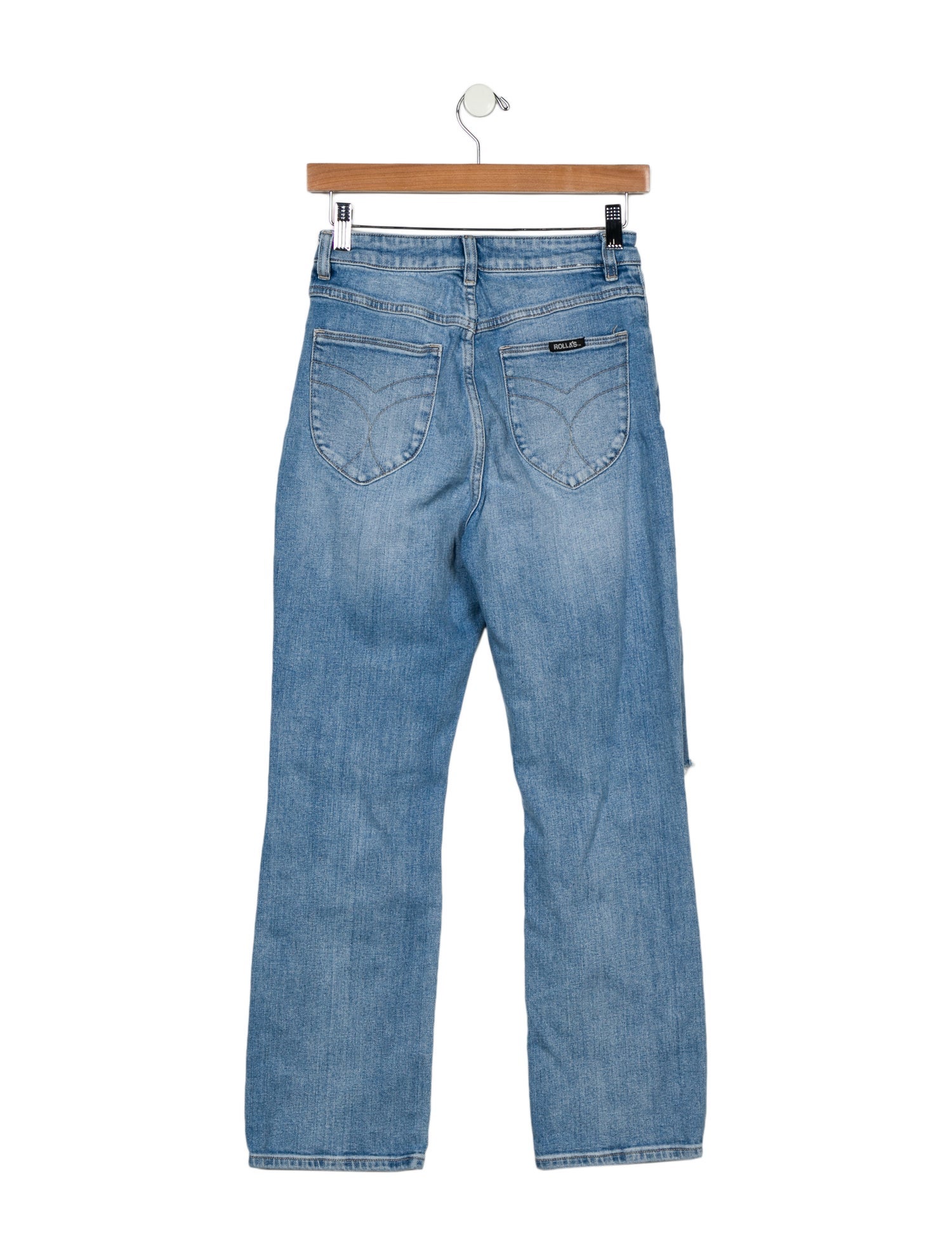 Rolla's High-Rise Straight Leg Jeans