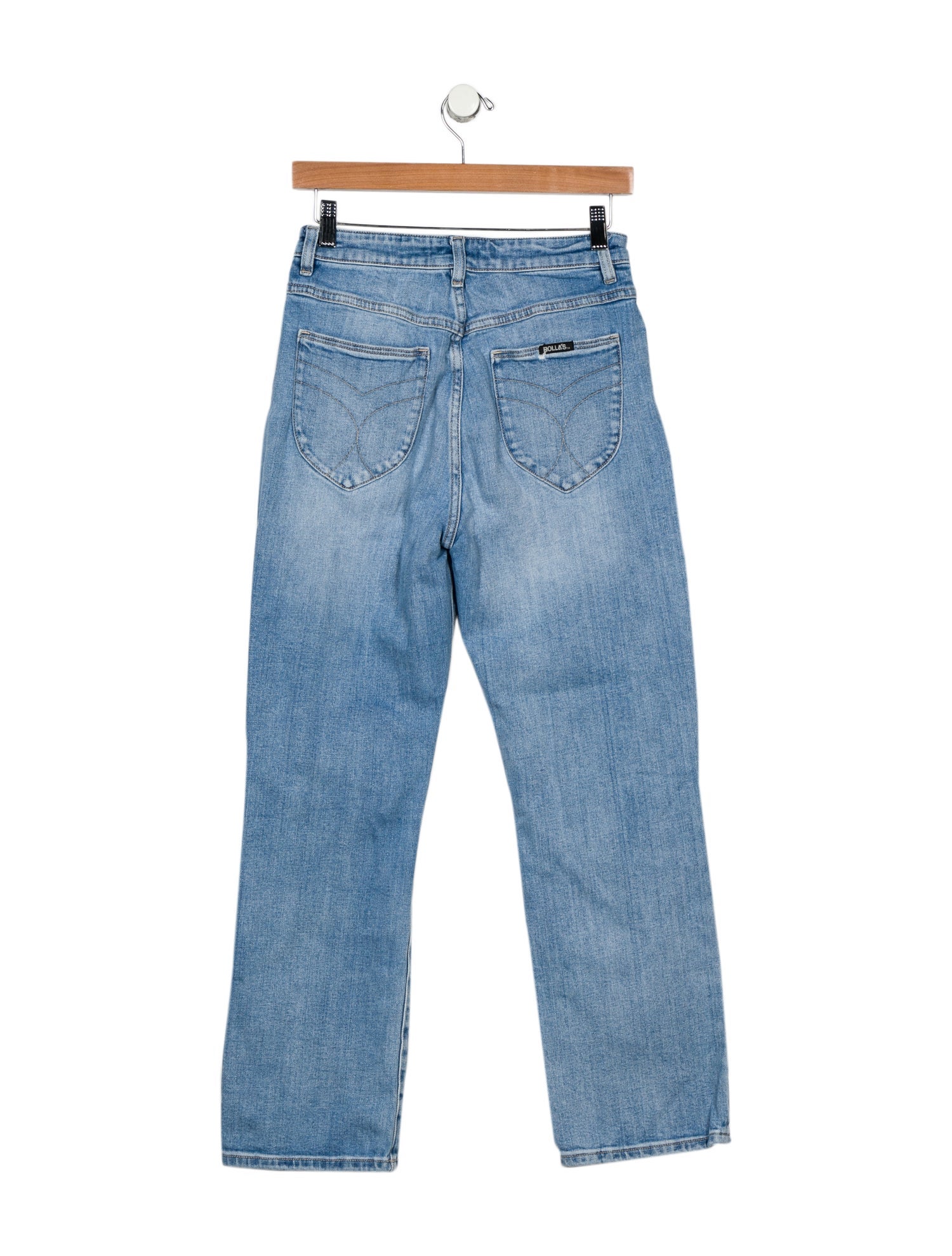 Rolla's Mid-Rise Straight Leg Jeans