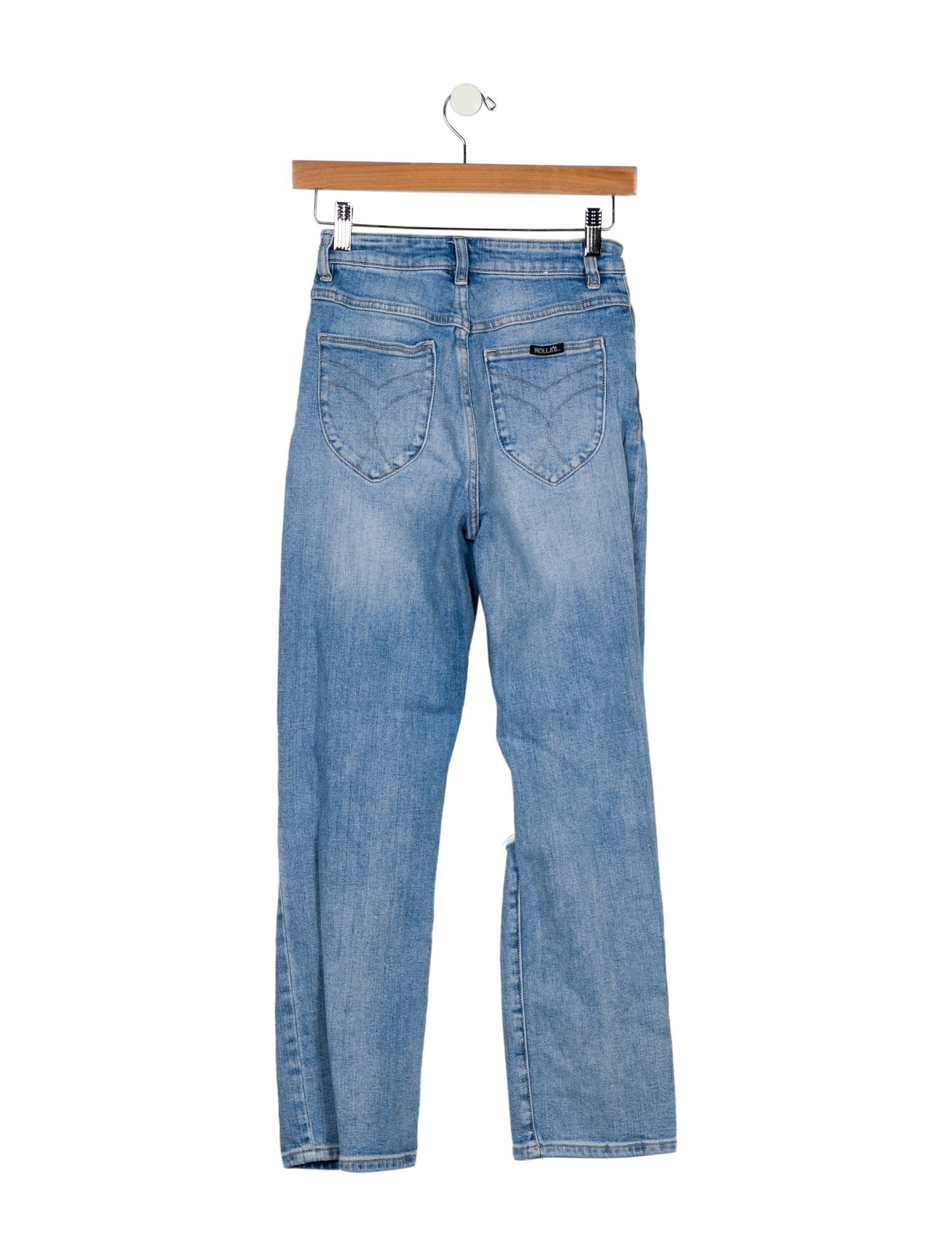 Rolla's High-Rise Straight Leg Jeans