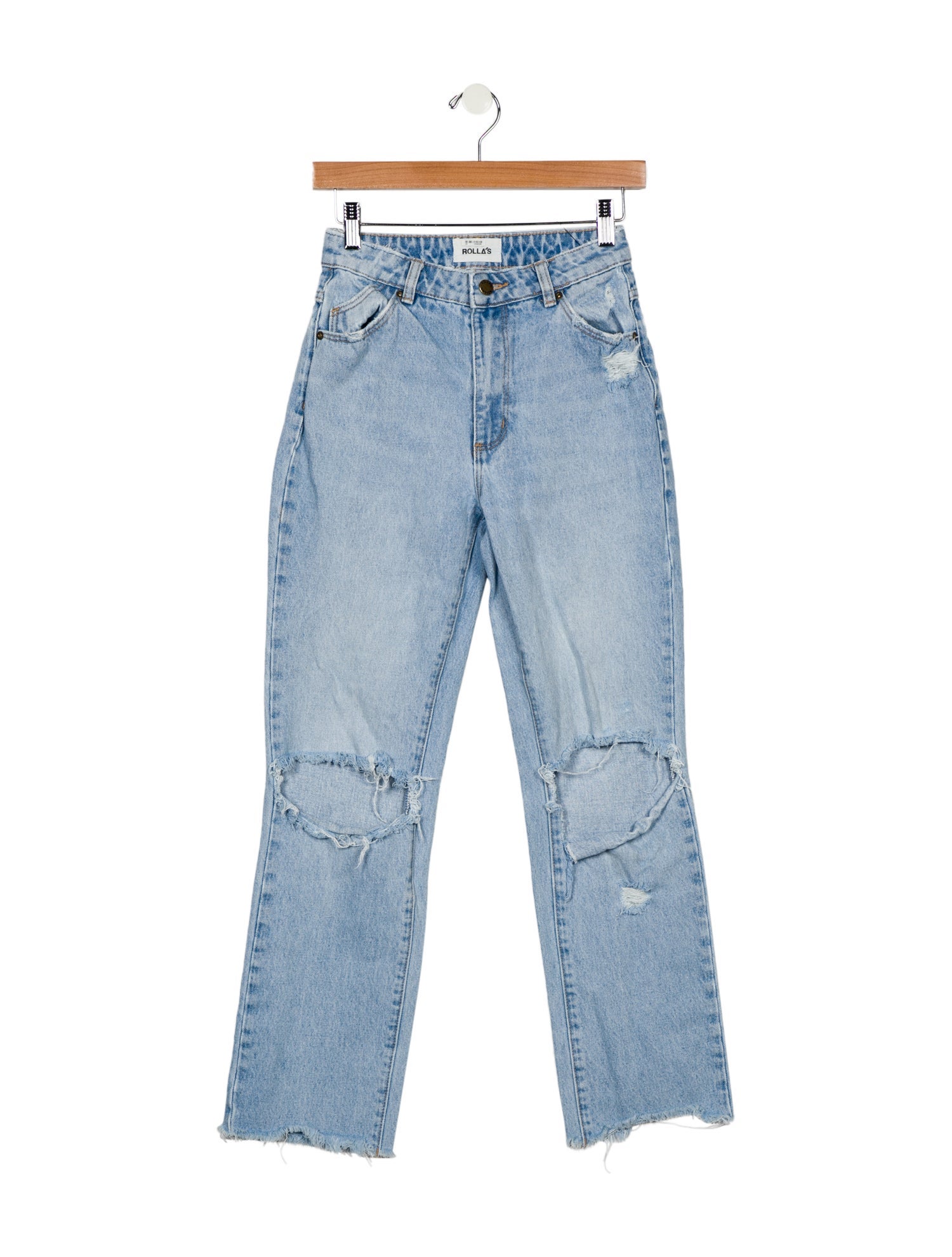 Rolla's High-Rise Straight Leg Jeans