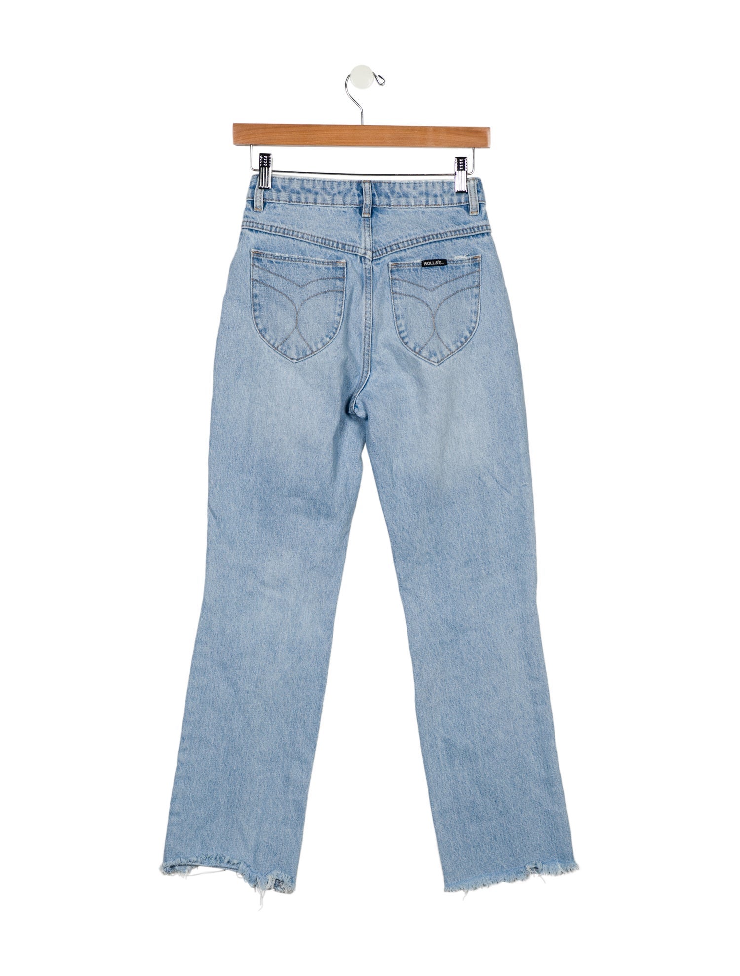 Rolla's High-Rise Straight Leg Jeans