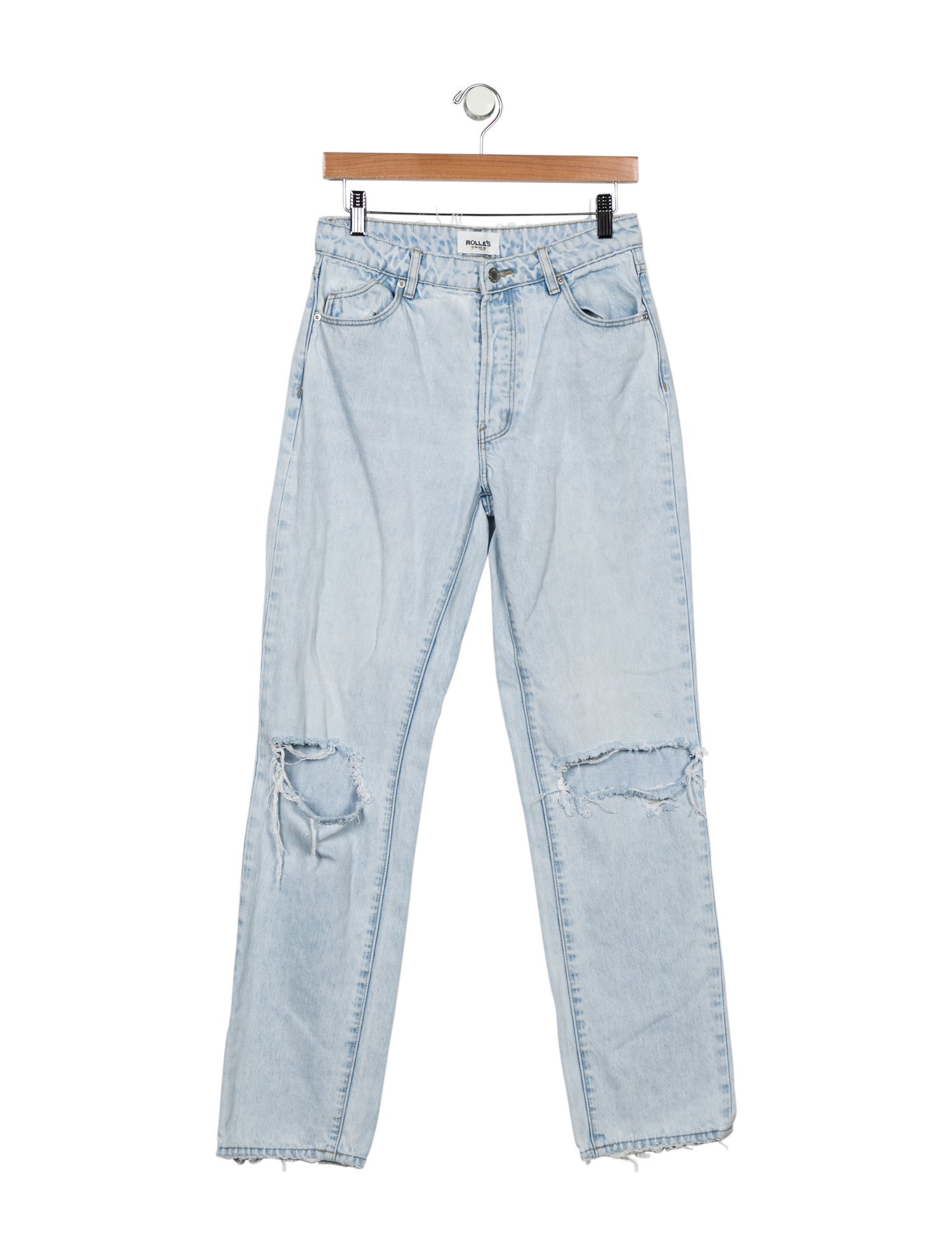 Rolla's Mid-Rise Straight Leg Jeans