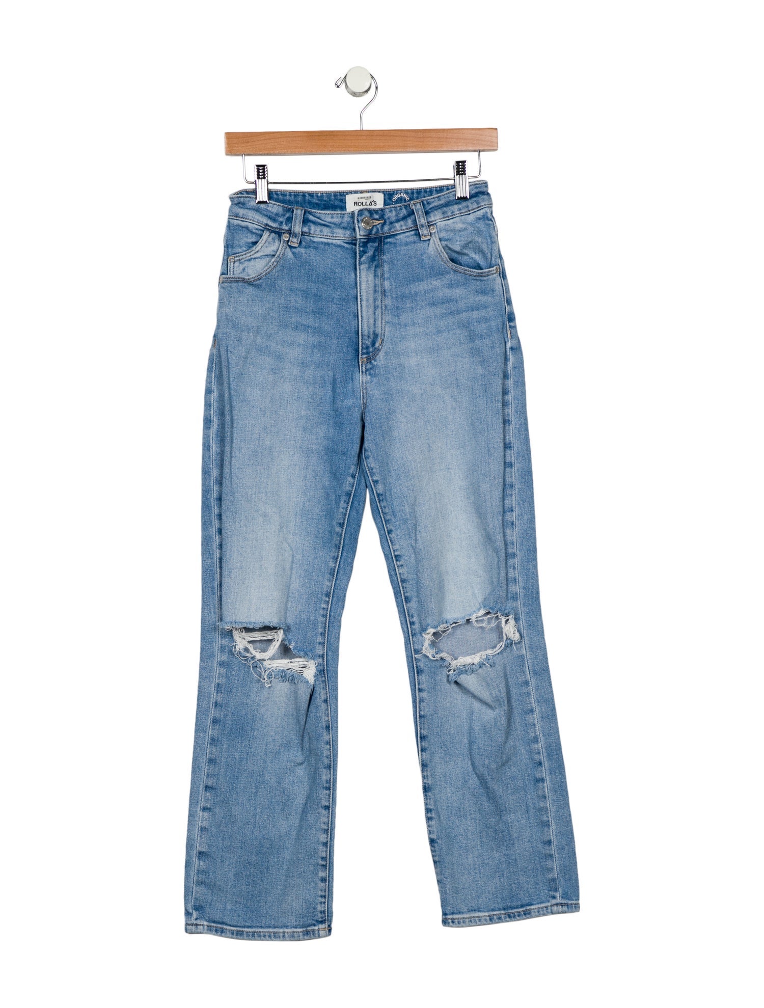 Rolla's High-Rise Straight Leg Jeans