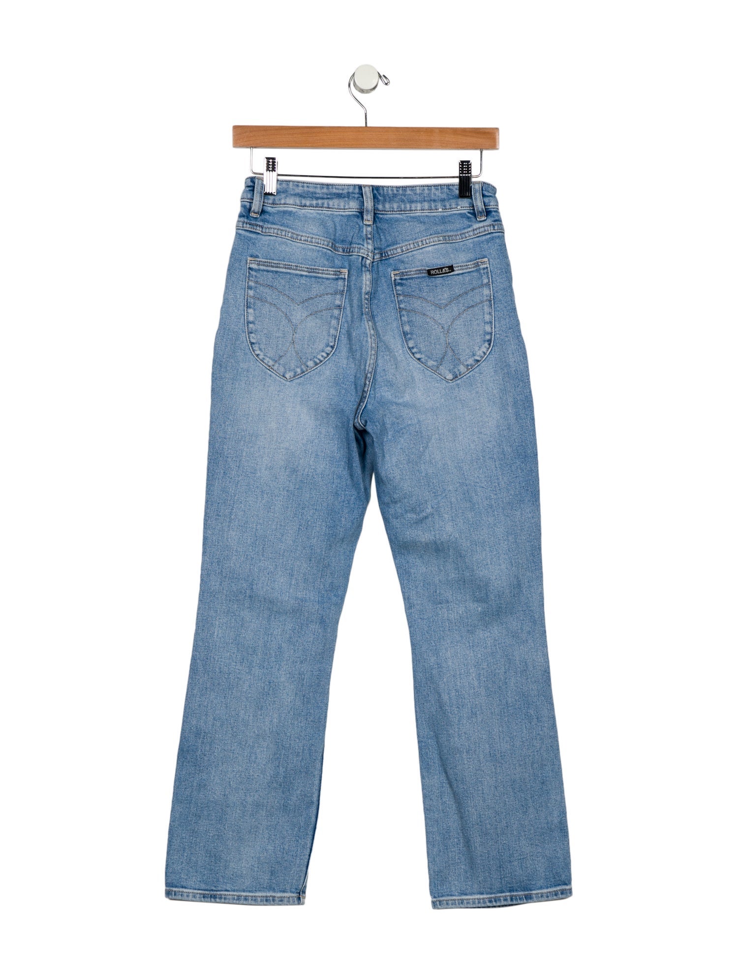 Rolla's High-Rise Straight Leg Jeans