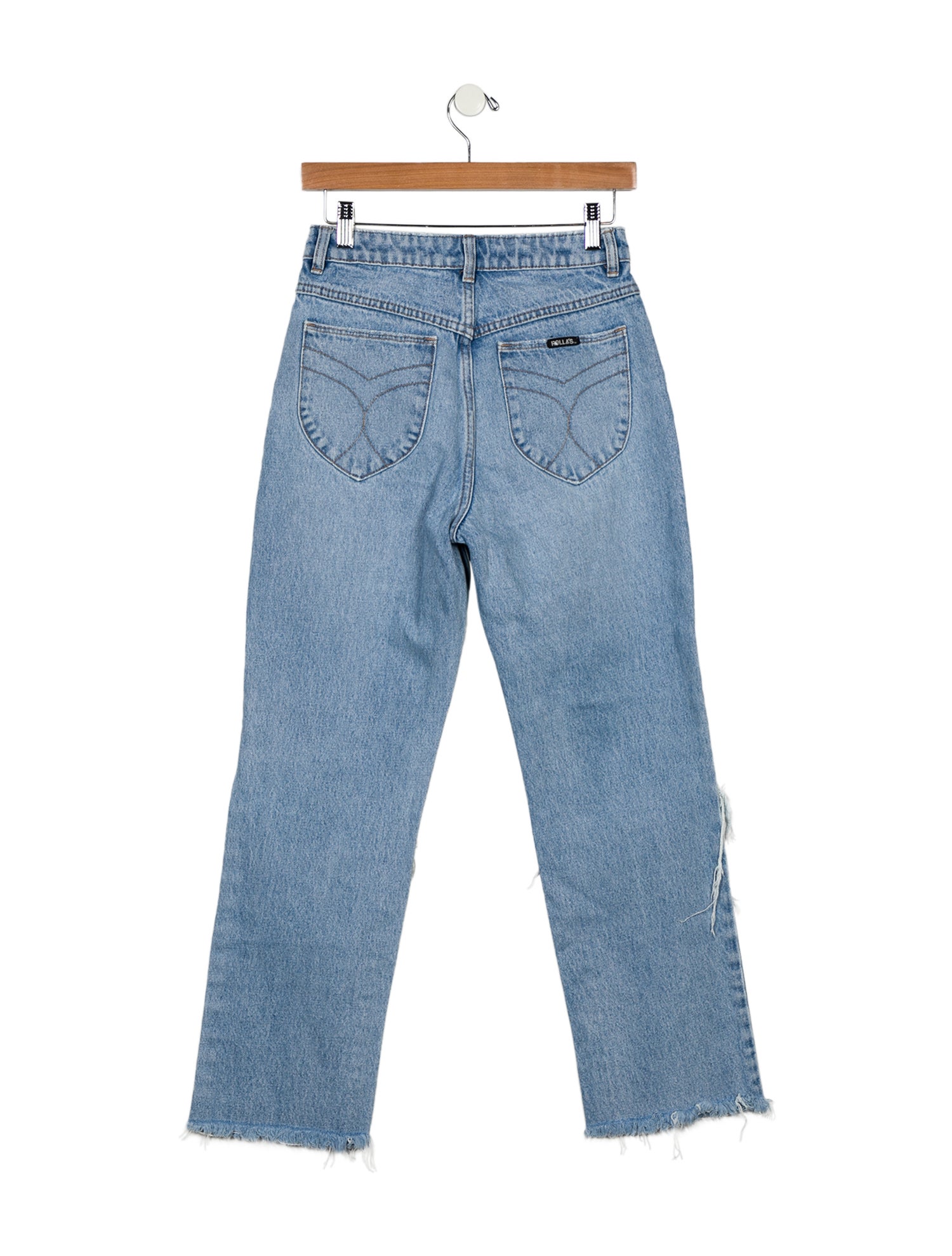 Rolla's High-Rise Straight Leg Jeans