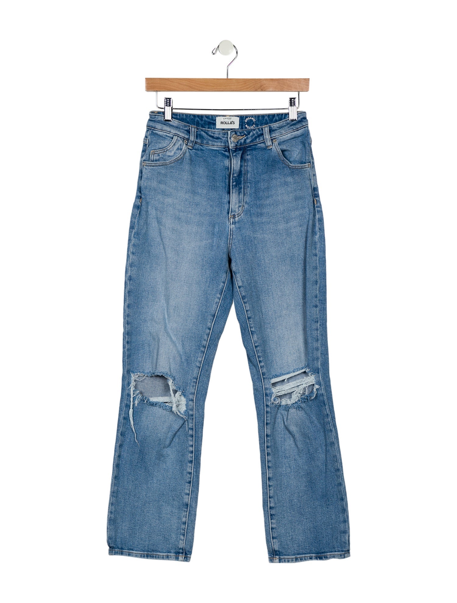 Rolla's High-Rise Straight Leg Jeans
