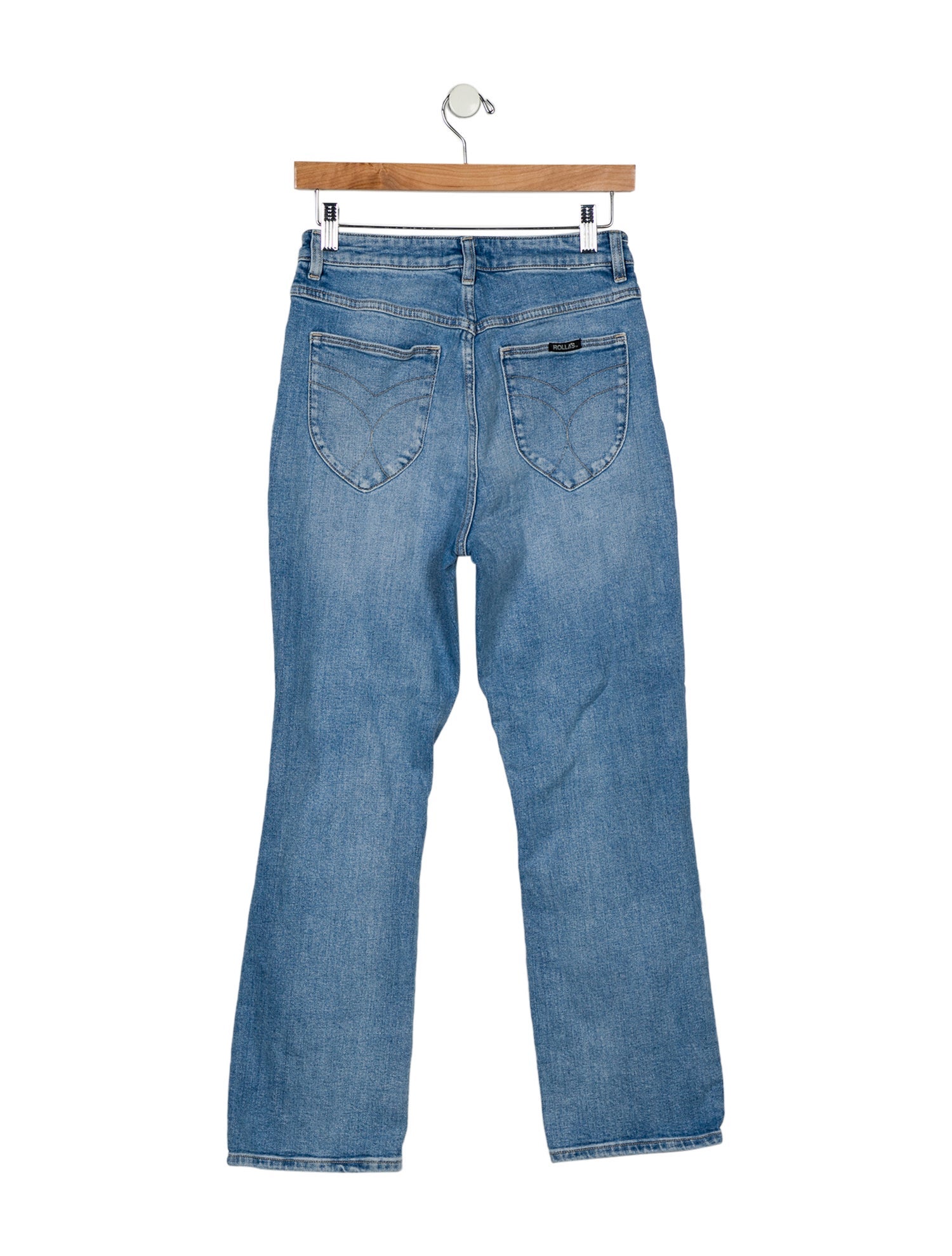 Rolla's High-Rise Straight Leg Jeans