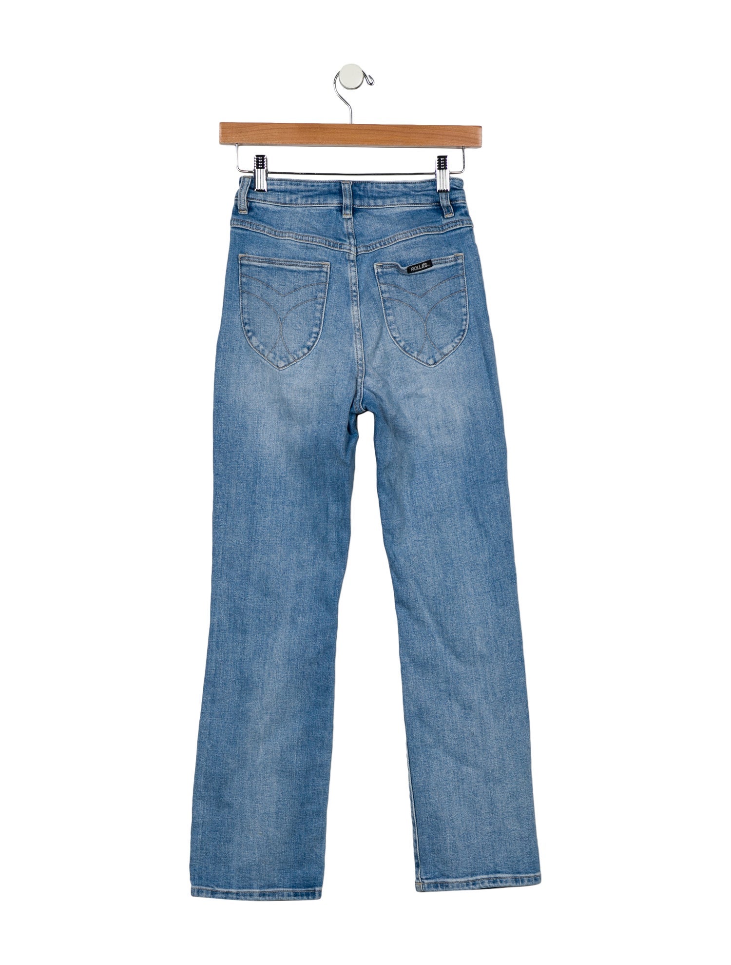 Rolla's Mid-Rise Straight Leg Jeans