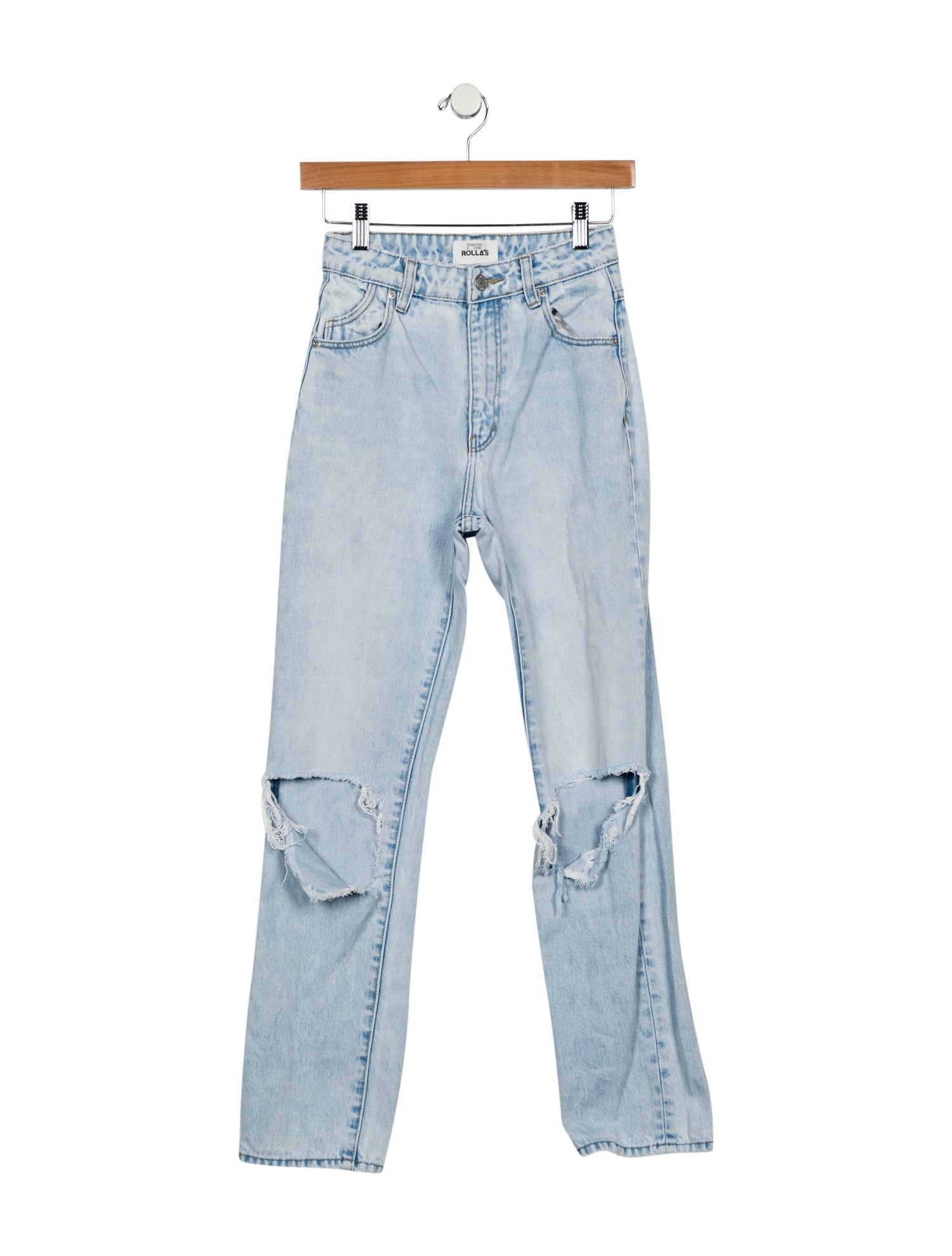 Rolla's High-Rise Straight Leg Jeans